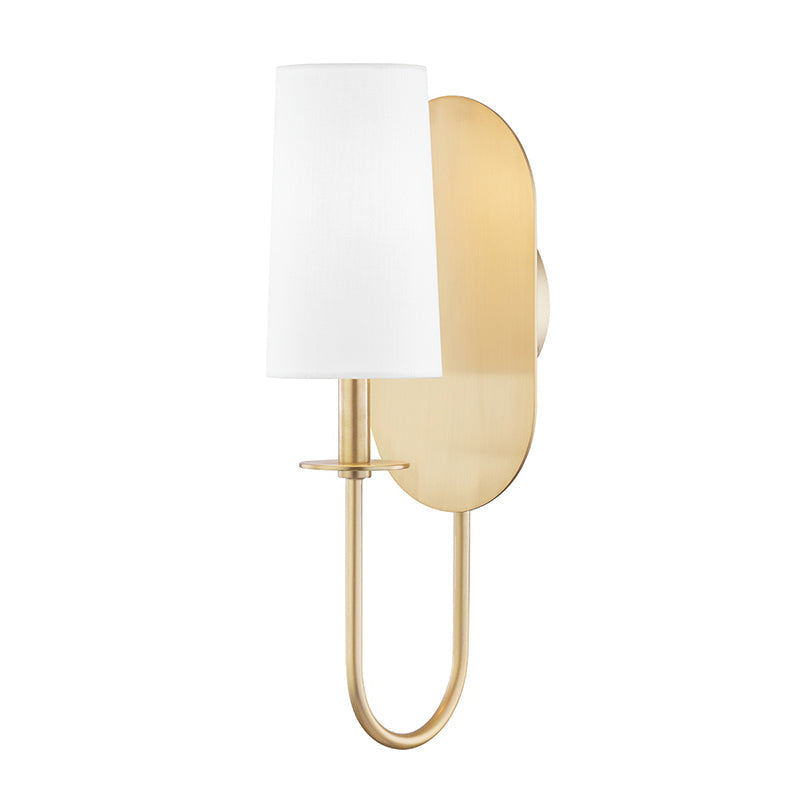 Voloraris Premium Elegance Brass Fabric Wall Lamp - Lamp Copper