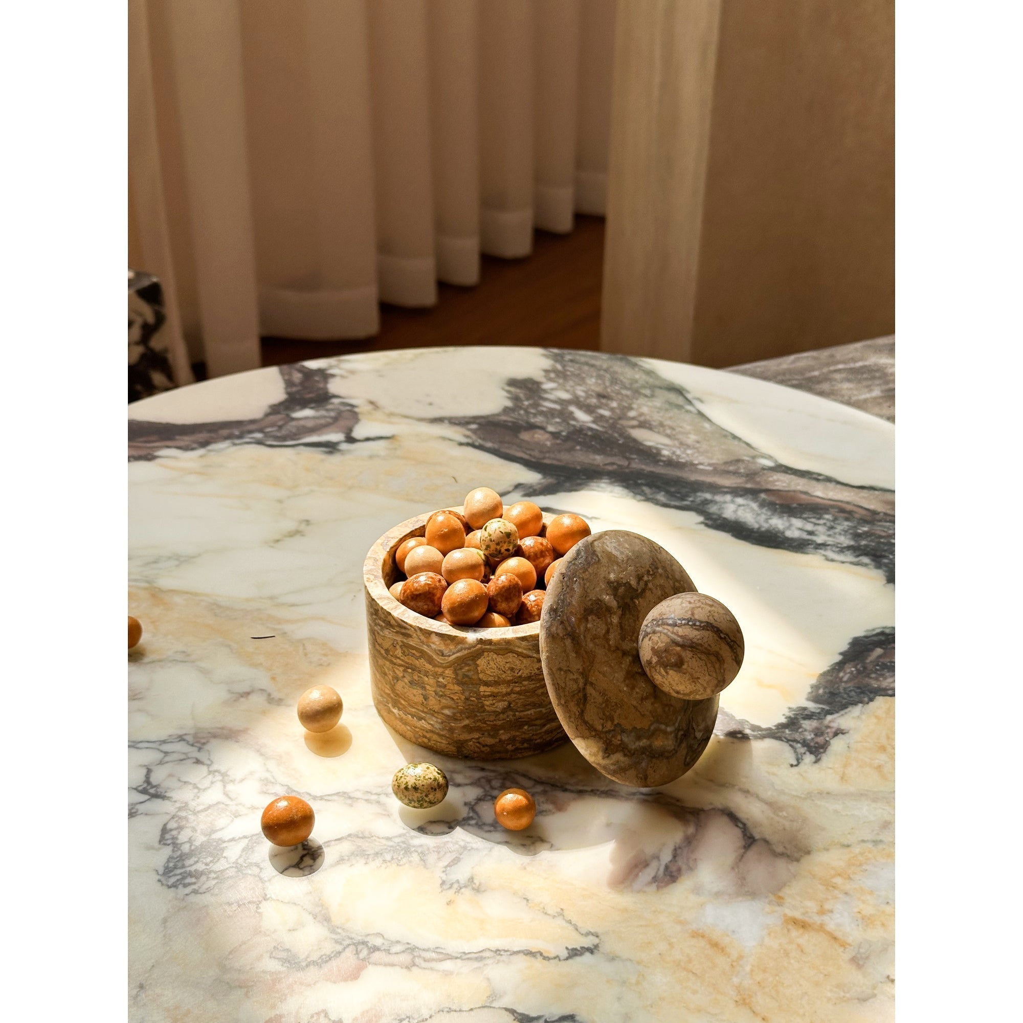 Larabee Sugar Bowl - Lamp Copper