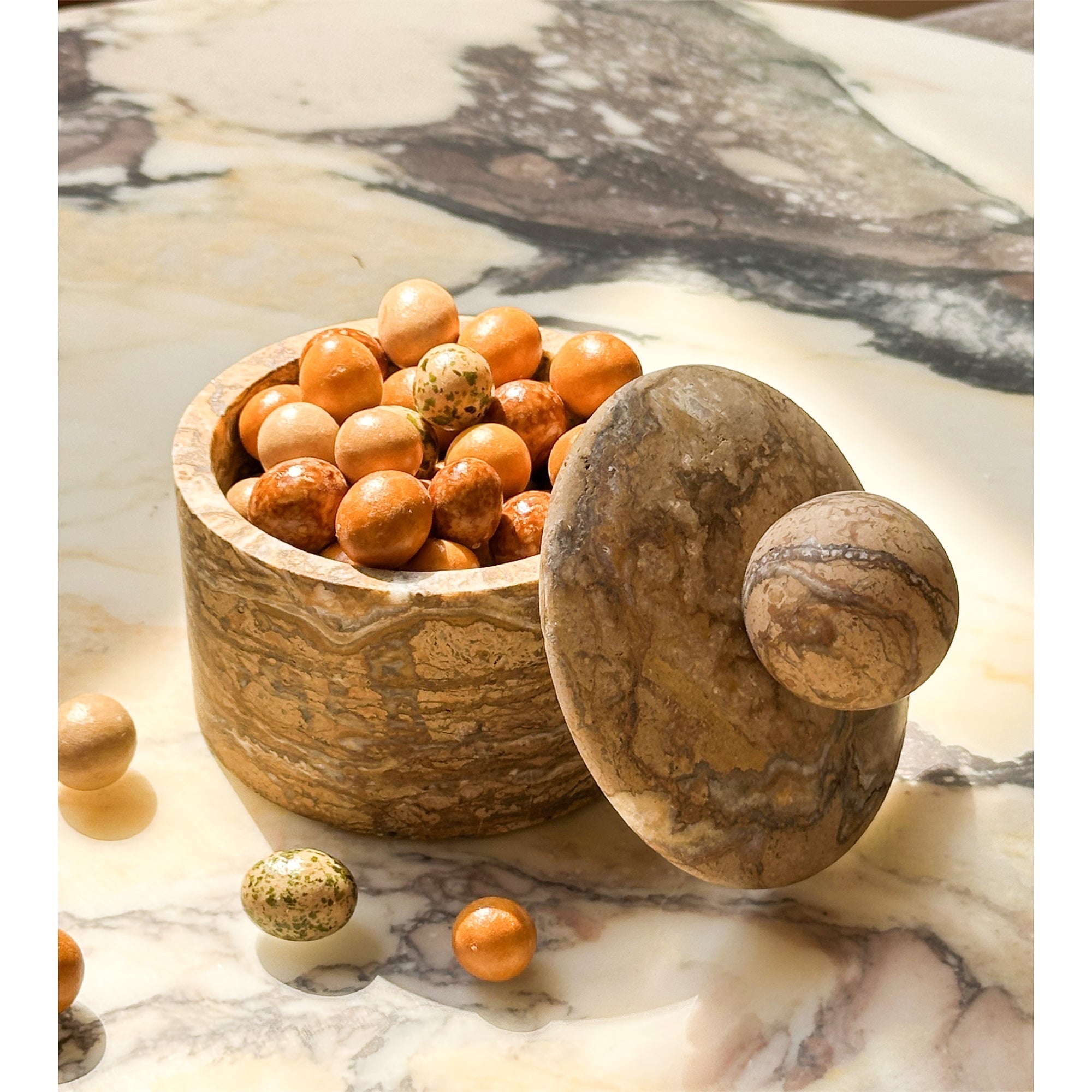 Larabee Sugar Bowl - Lamp Copper
