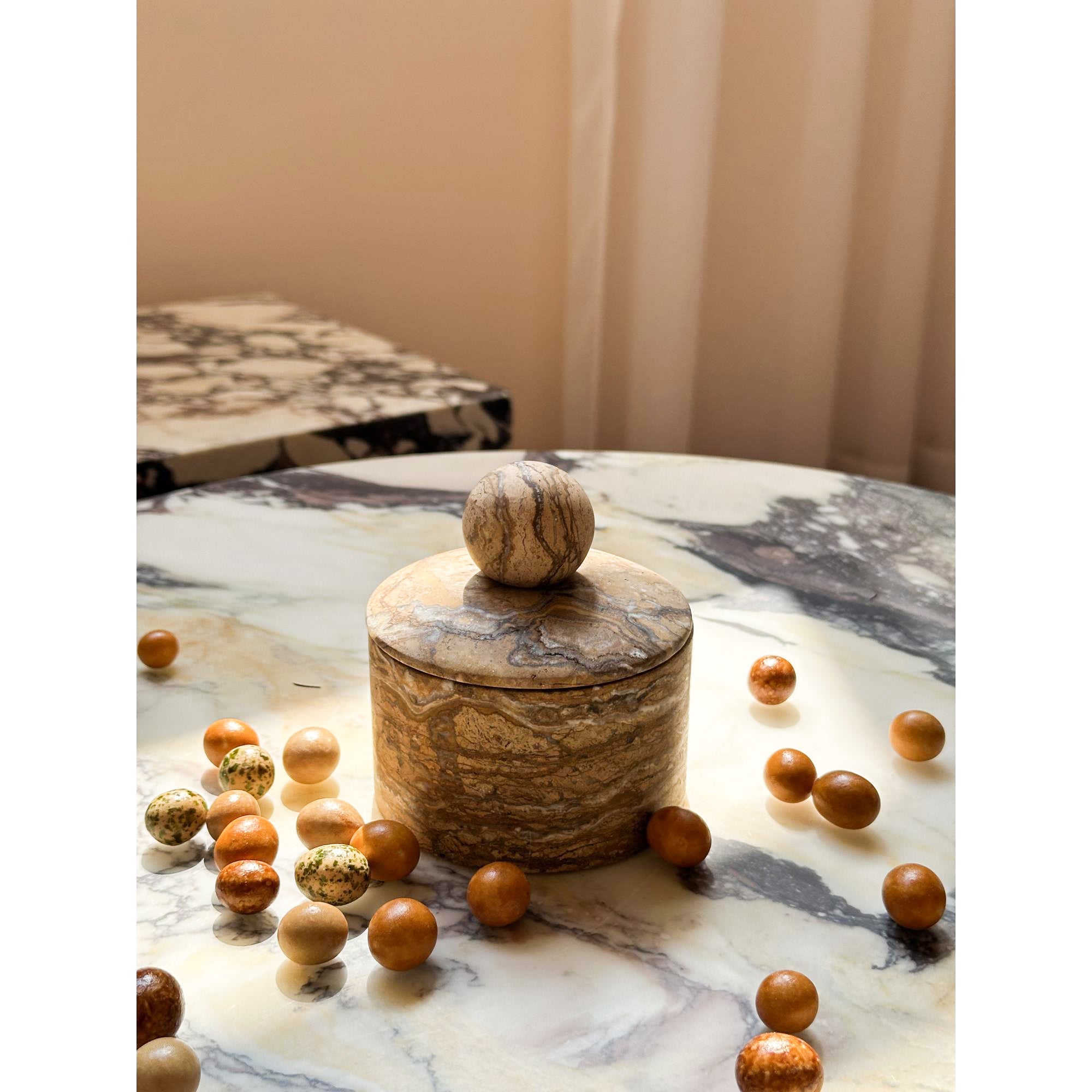Larabee Sugar Bowl - Lamp Copper