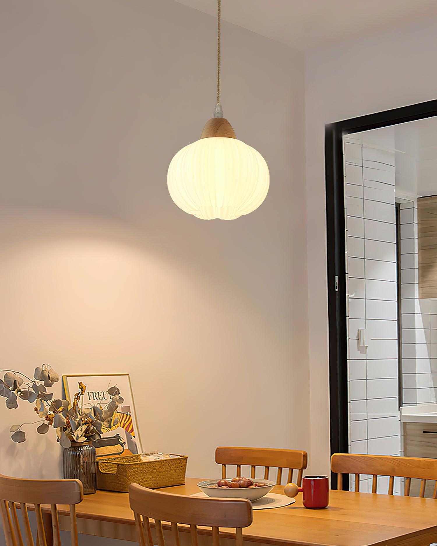 Large Flower Bag Pendant Lamp - Blowlighting