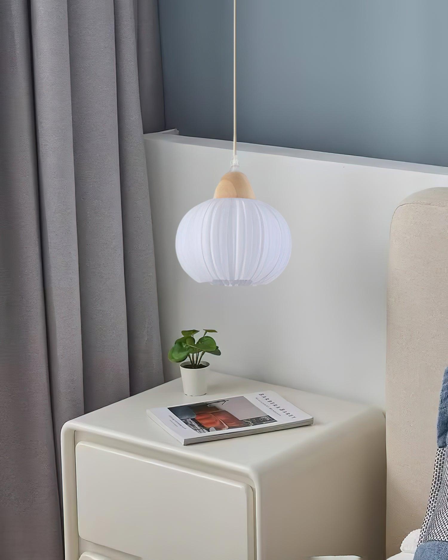 Large Flower Bag Pendant Lamp - Blowlighting