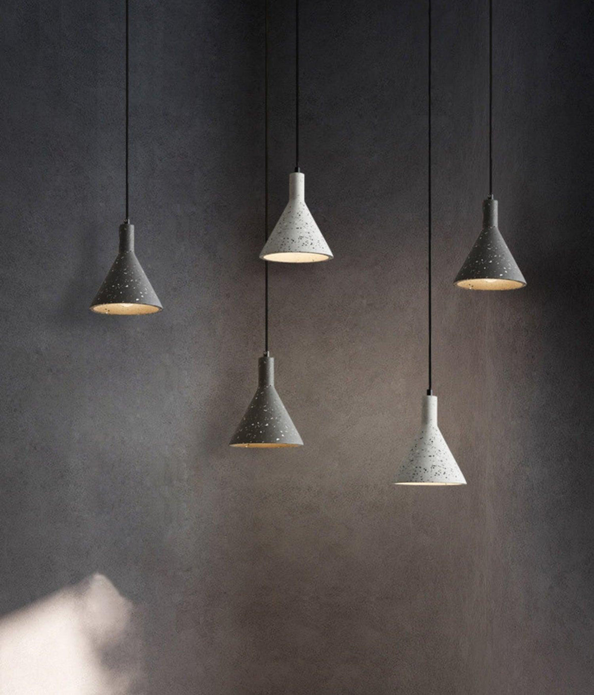 Aurshaor Minimalist Cement Pendant Light - Neutralighting