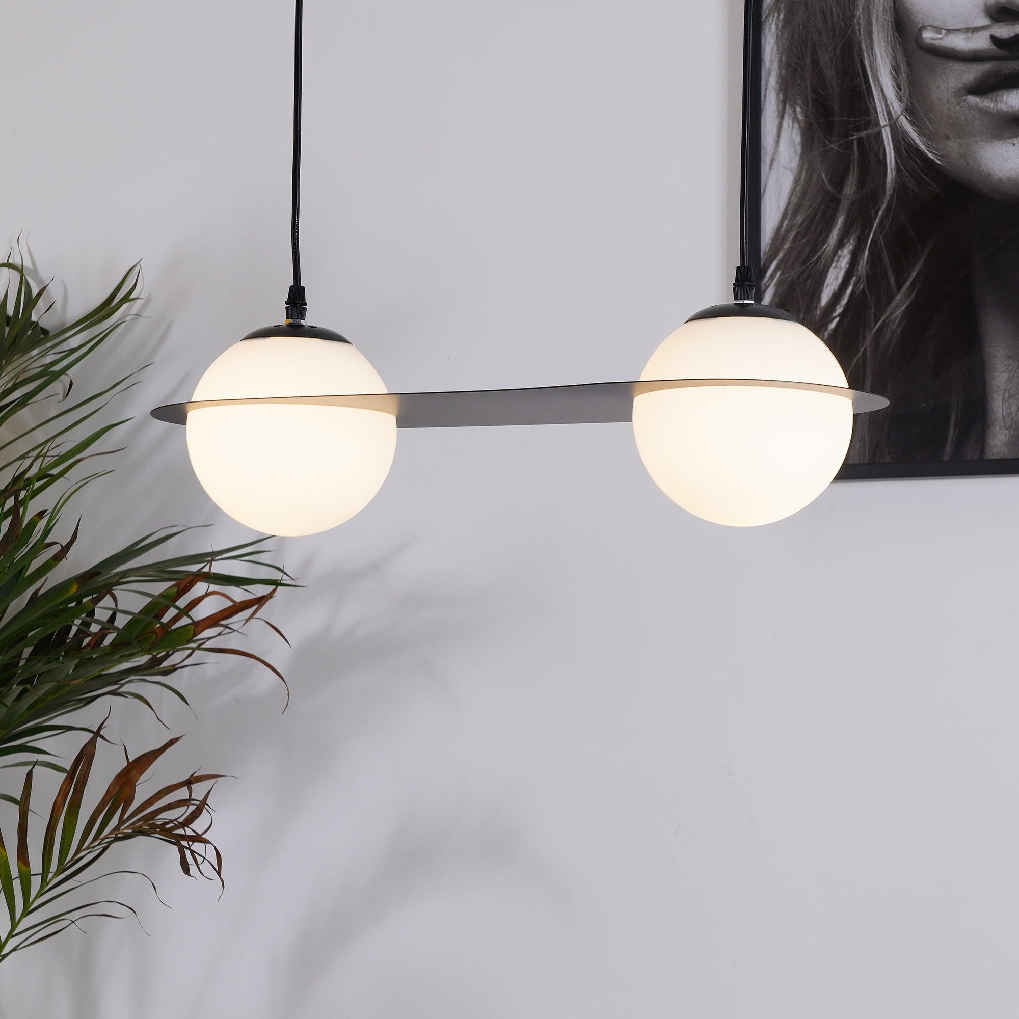 Orbion Black Pendant Lamp - Blowlighting