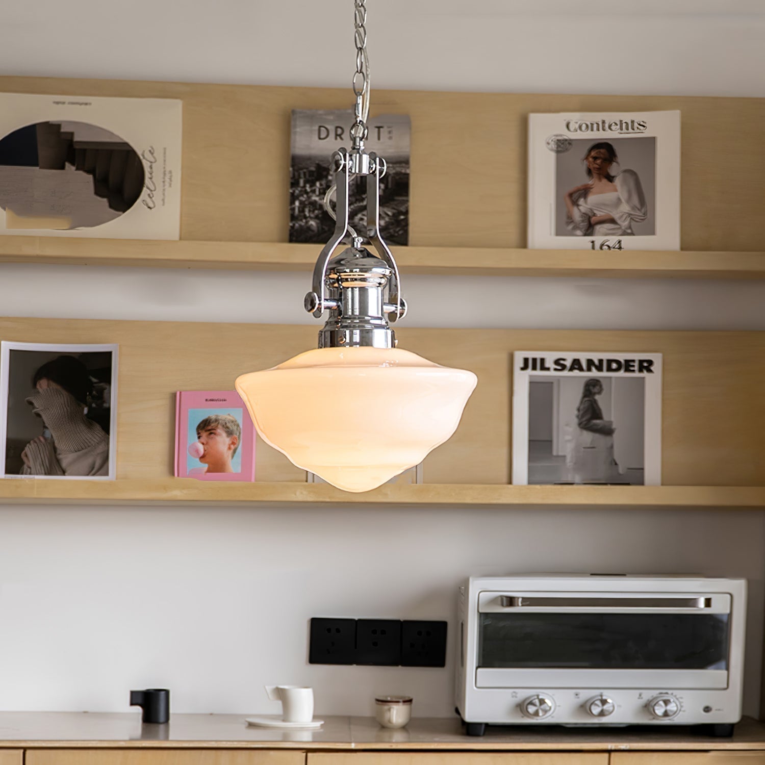 Lavagna Schoolhouse Pendant Light - Blowlighting