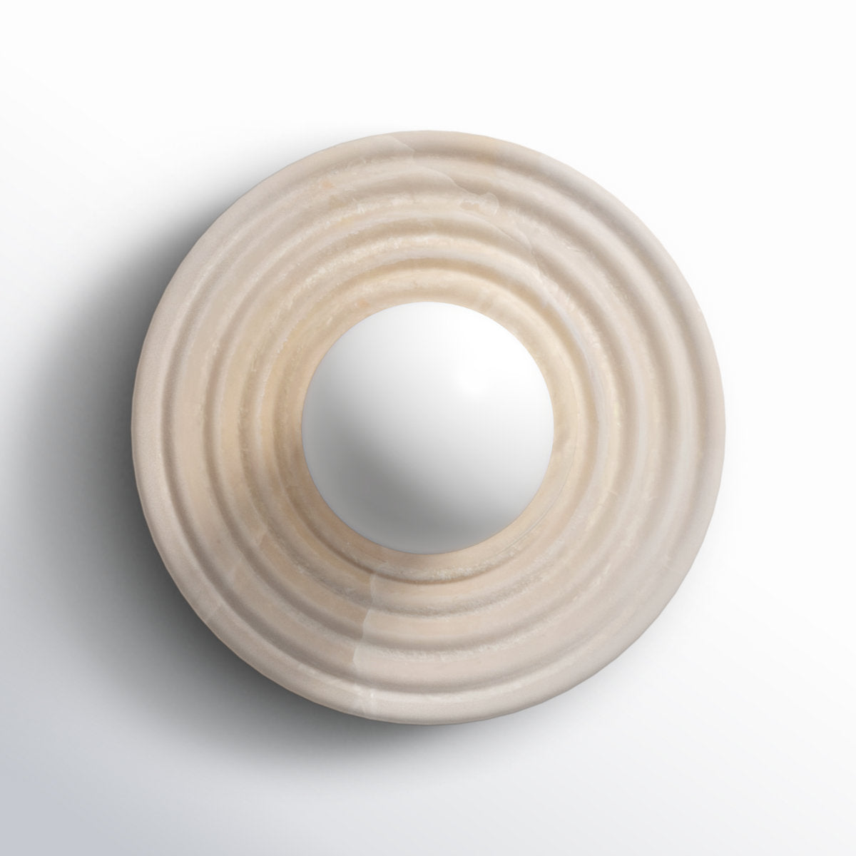 Syraean Modern Minimalist Alabaster Glass Wall Lamp - Lamp Copper