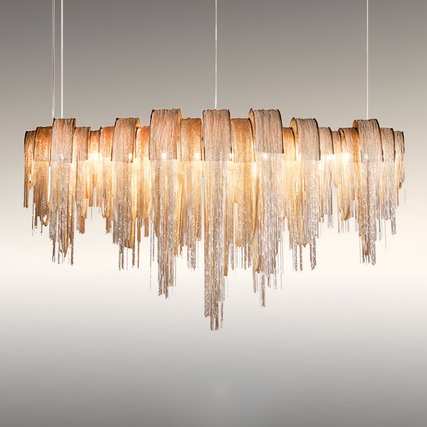 Length Chains Chandelier - Blowlighting