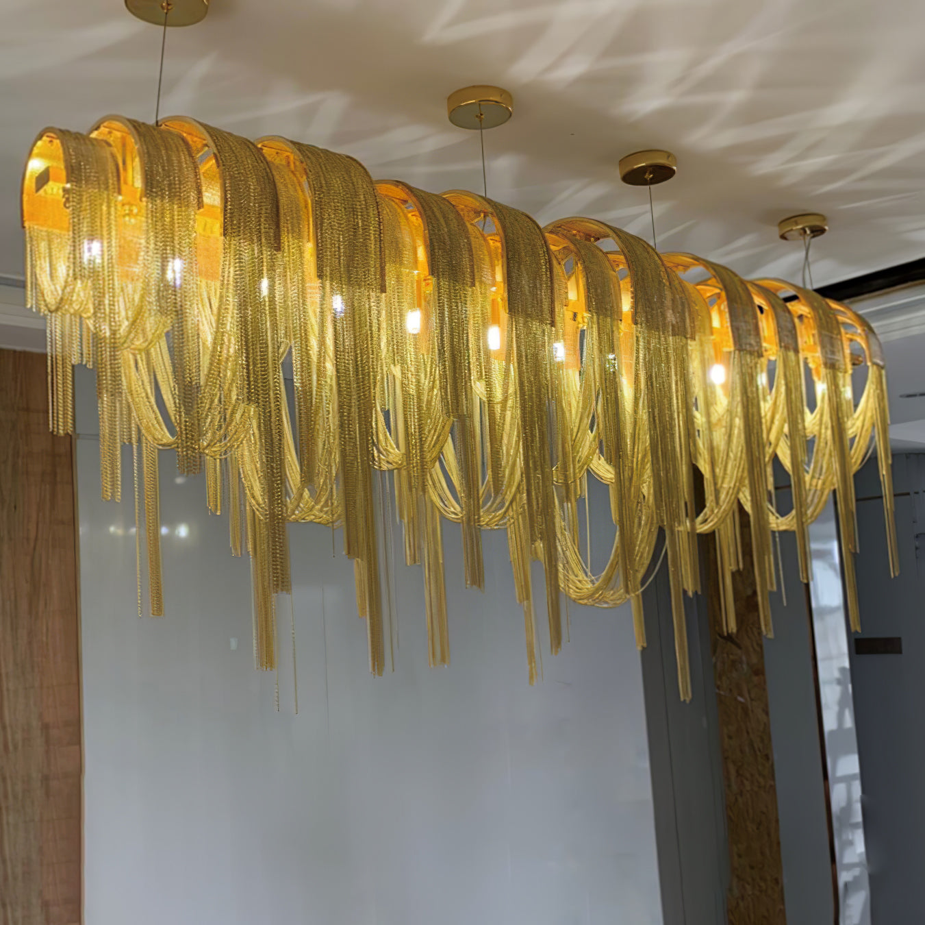 Length Chains Chandelier - Blowlighting