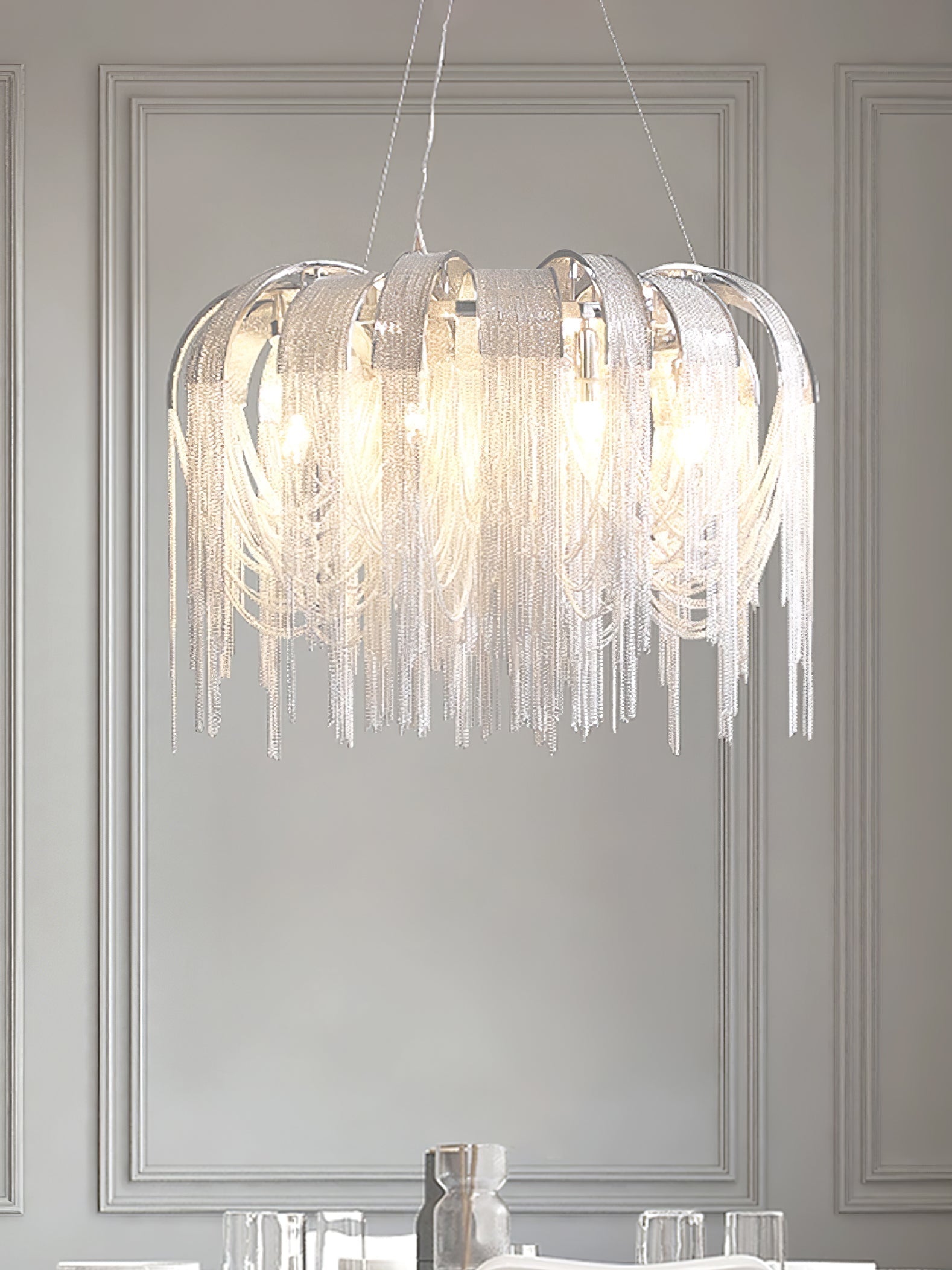 Length Chains Chandelier - Blowlighting