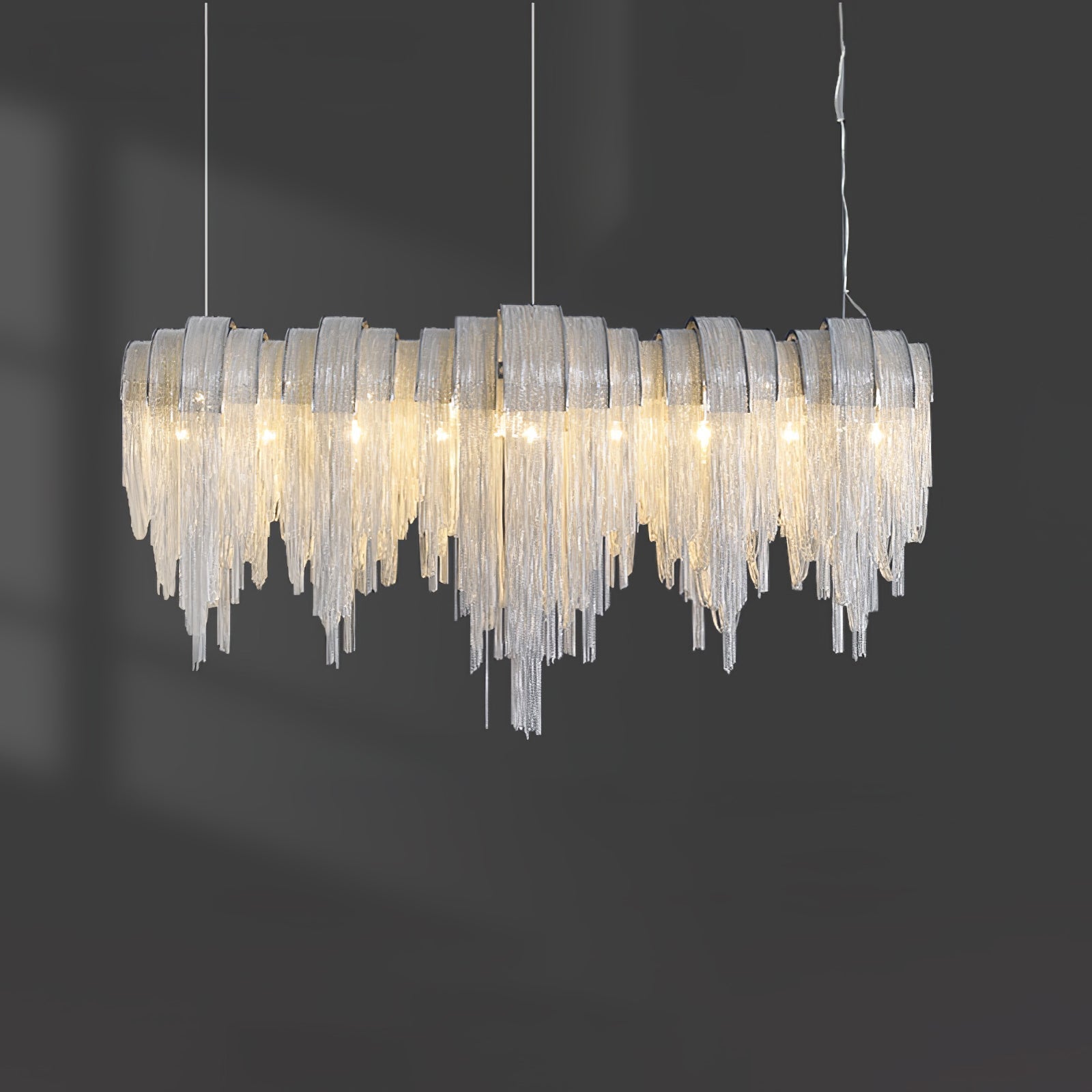 Length Chains Chandelier - Blowlighting