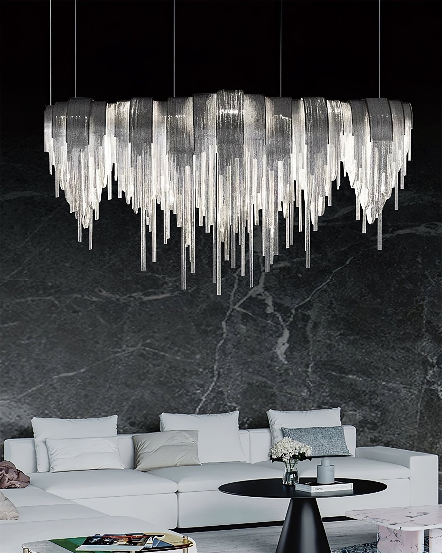Length Chains Chandelier - Blowlighting