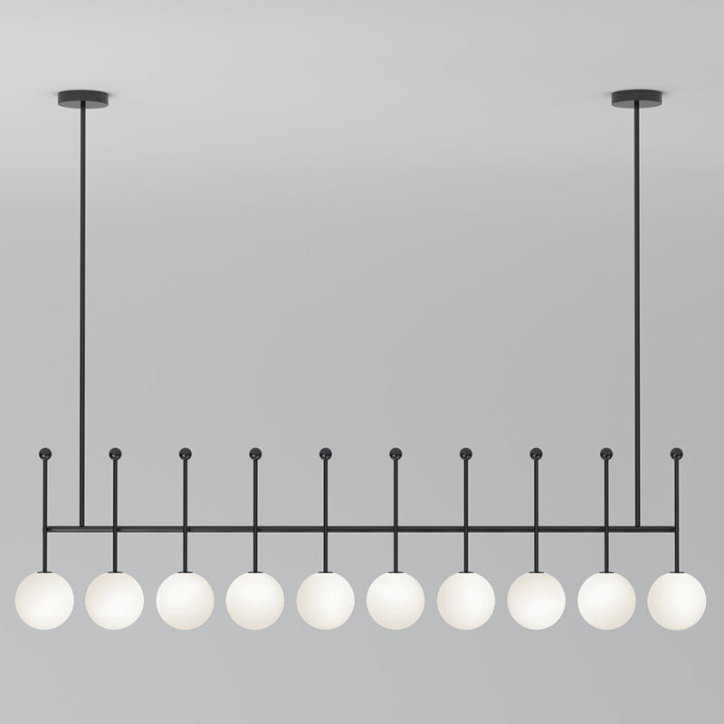 Vavele Vintage Industrial Straight Metal Glass Pendant Lamp - Lamp Copper