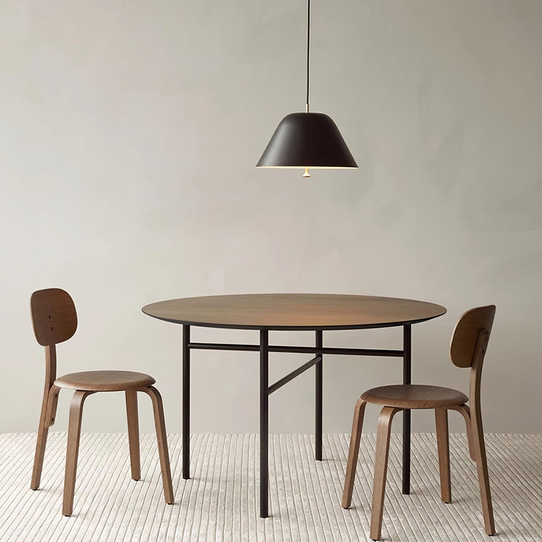 Pendant Lamp Modern Metal Shade in Green and White Minimalist - Letslighting