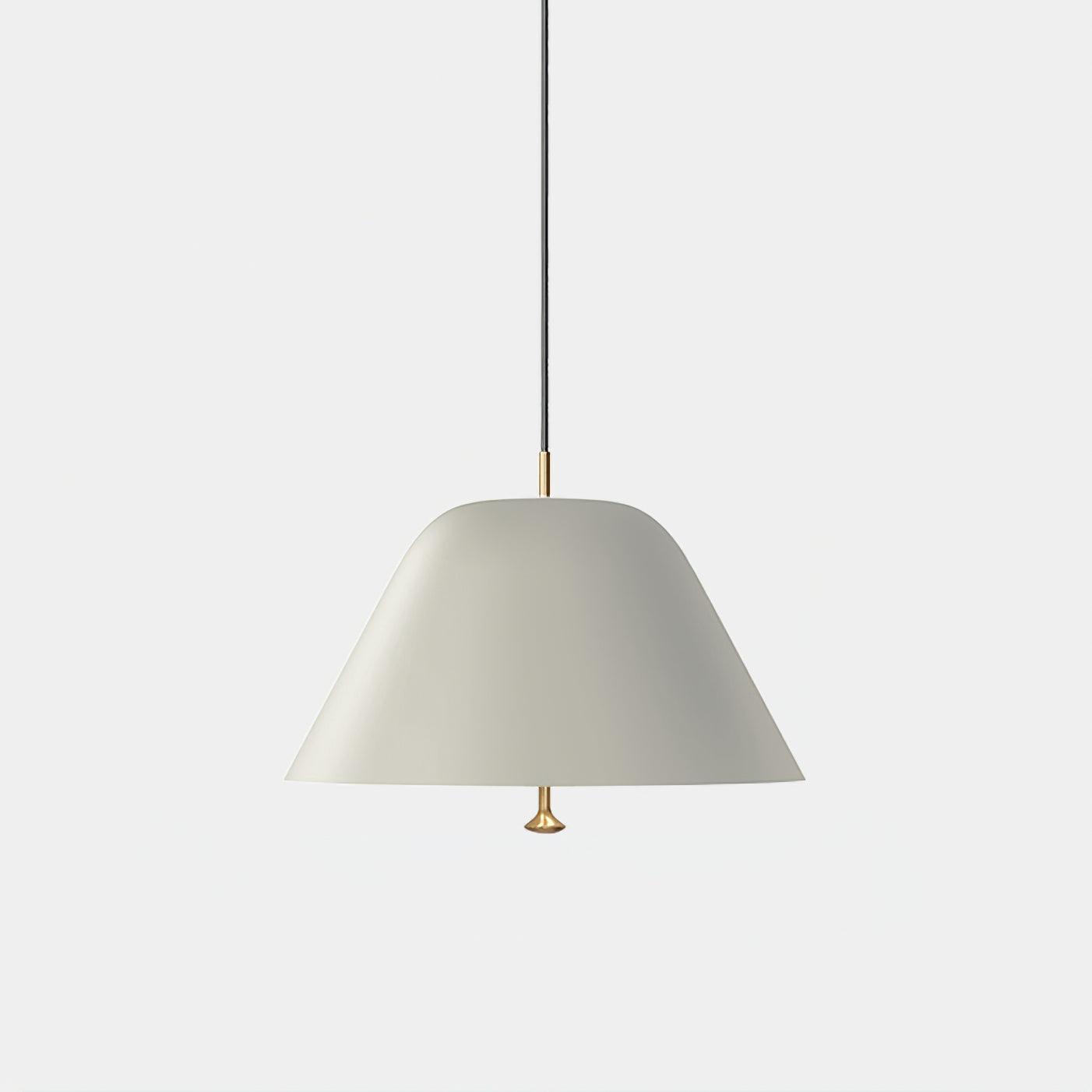 Pendant Lamp Modern Metal Shade in Green and White Minimalist - Letslighting