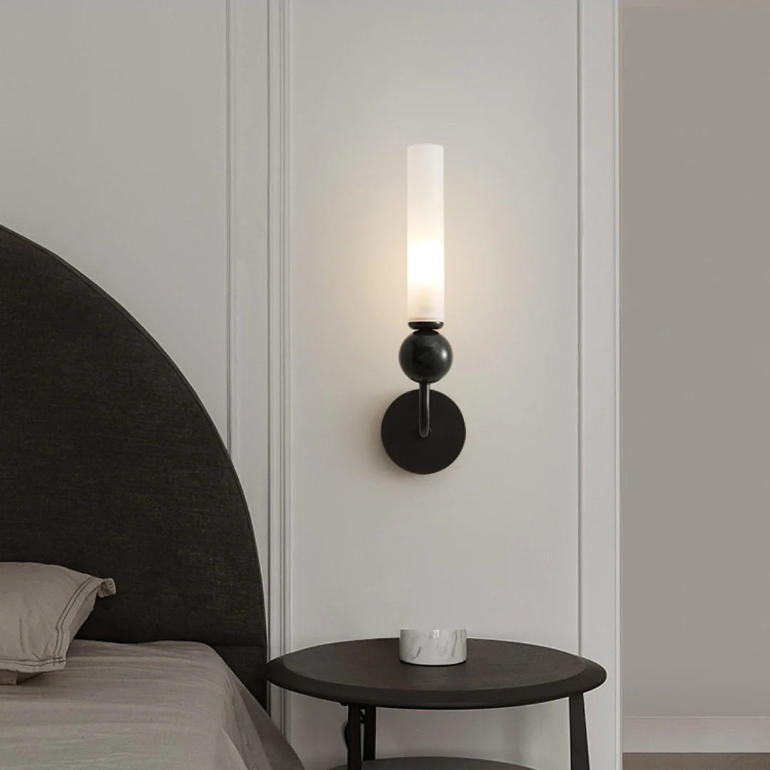Arisha Moderno LED Metallo ABS Applique Oro Nero Soggiorno Camera da letto