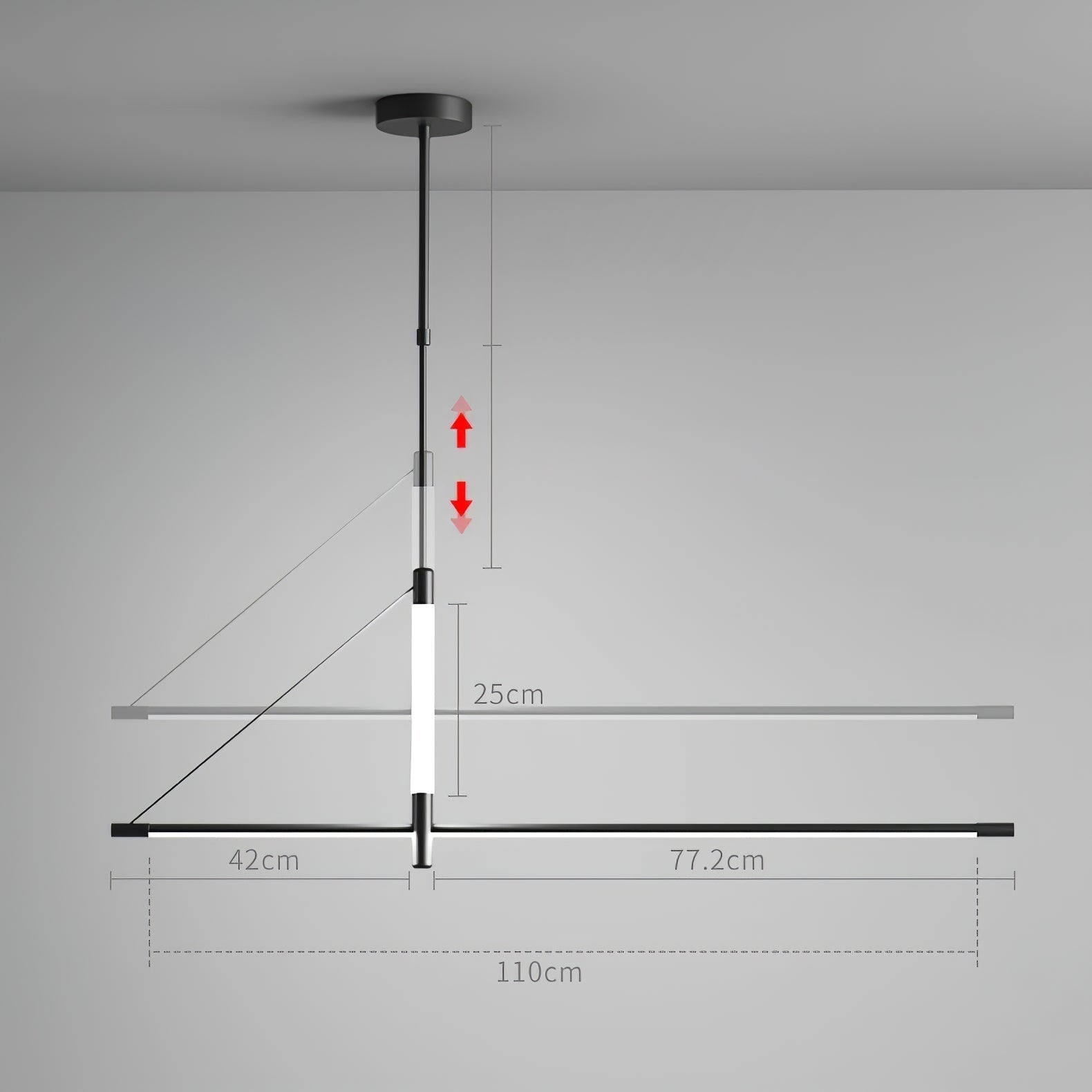 Linea Axis Pendant Light - Blowlighting