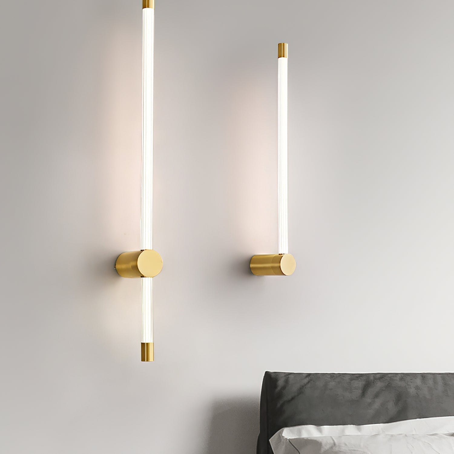 Arisha Lampada da Parete Lineare LED Oro