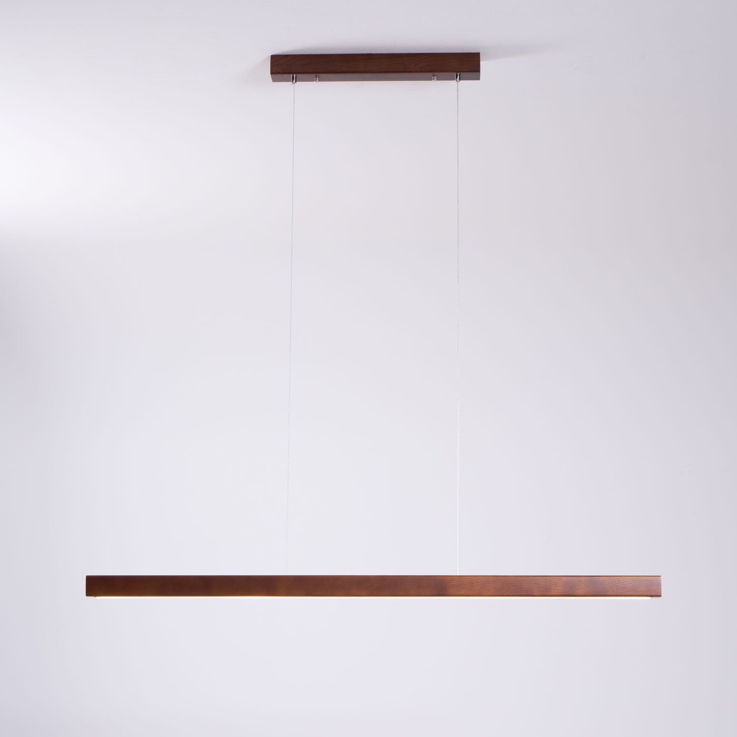 Linear Wooden Pendant Light - Blowlighting