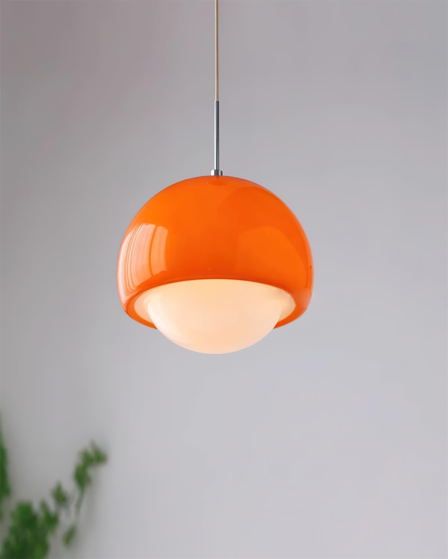 Pendant Light Glass Globe Retro Modern Style Colorful Soft Illumination - Letslighting