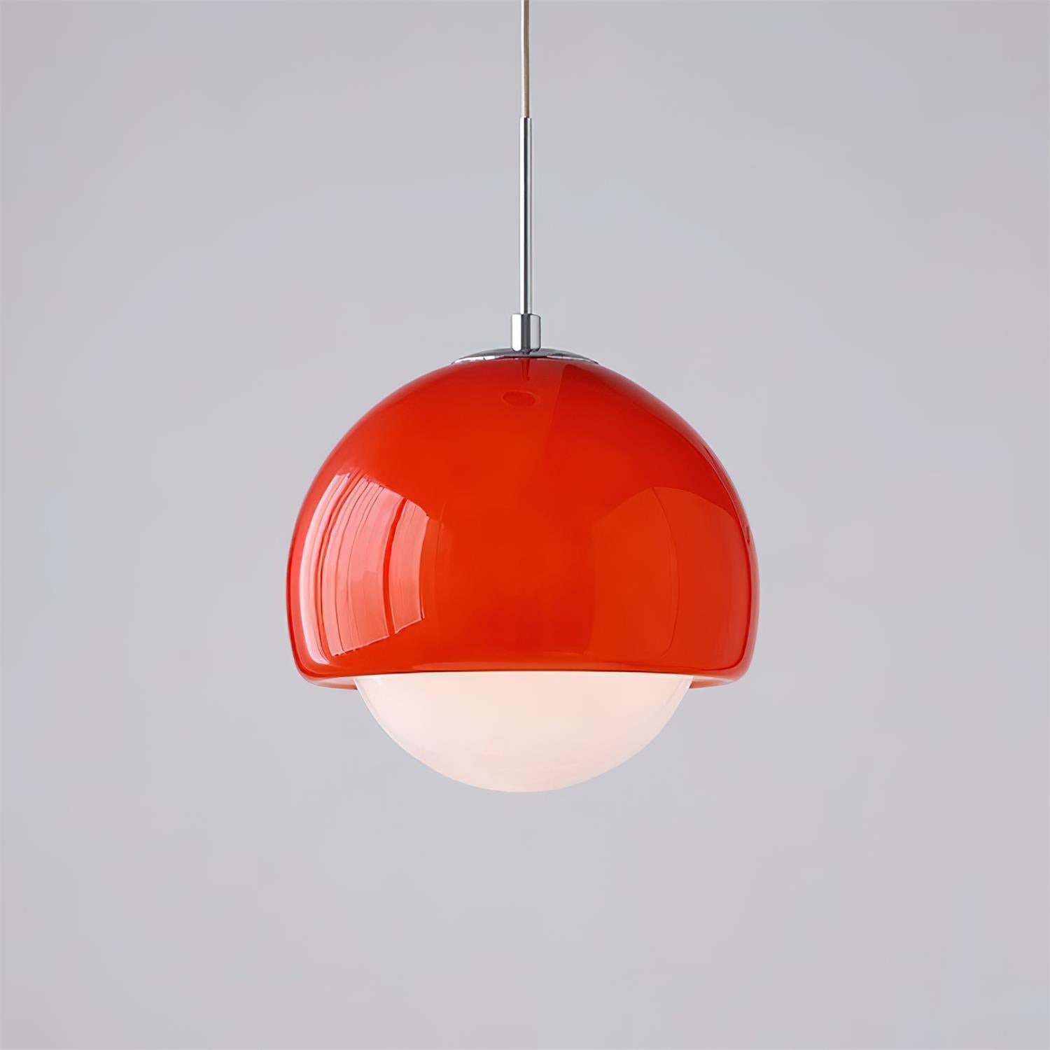 Pendant Light Glass Globe Retro Modern Style Colorful Soft Illumination - Letslighting