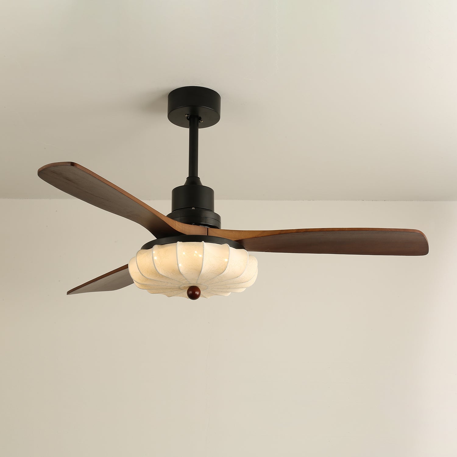 Ventilatore da Soffitto con Luce Jasper Bloom, schema di installazione