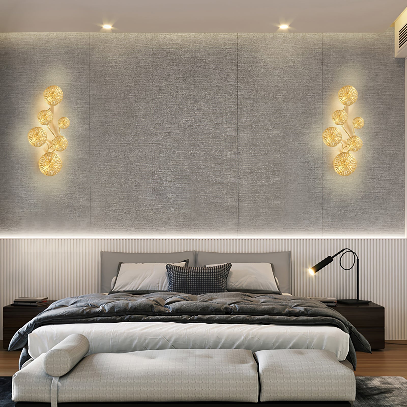 Lotus Leaf Wall Sconce - Blowlighting