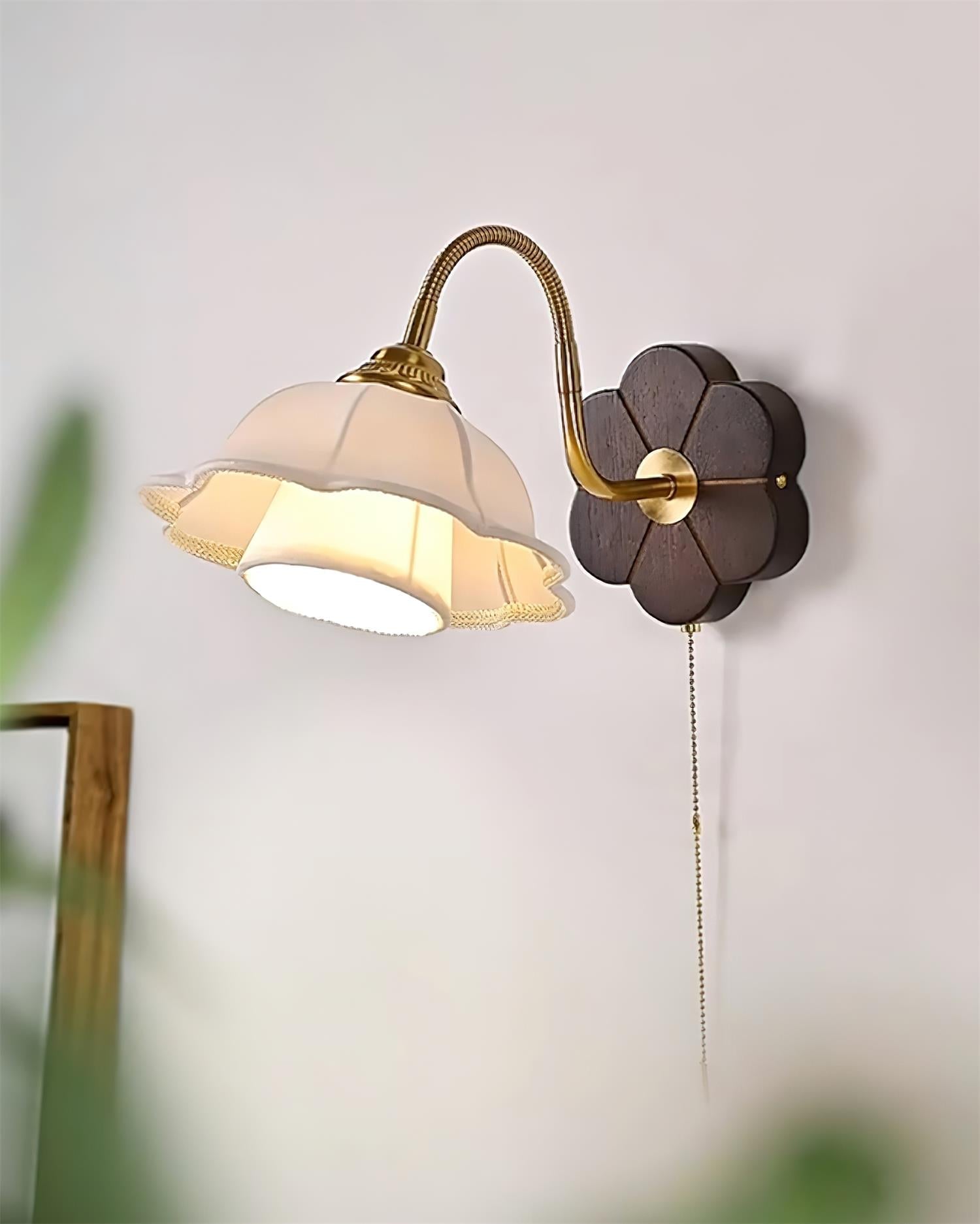 Maribel Vintage Flower Wall Lamp - Letslighting