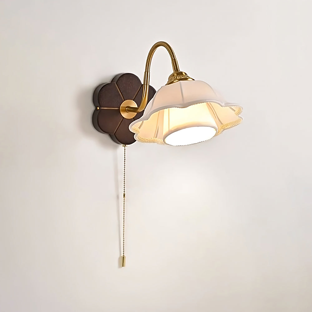 Maribel Vintage Flower Wall Lamp - Letslighting