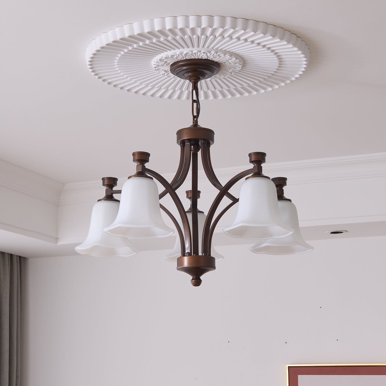 Lucian Bell Chandelier - Blowlighting