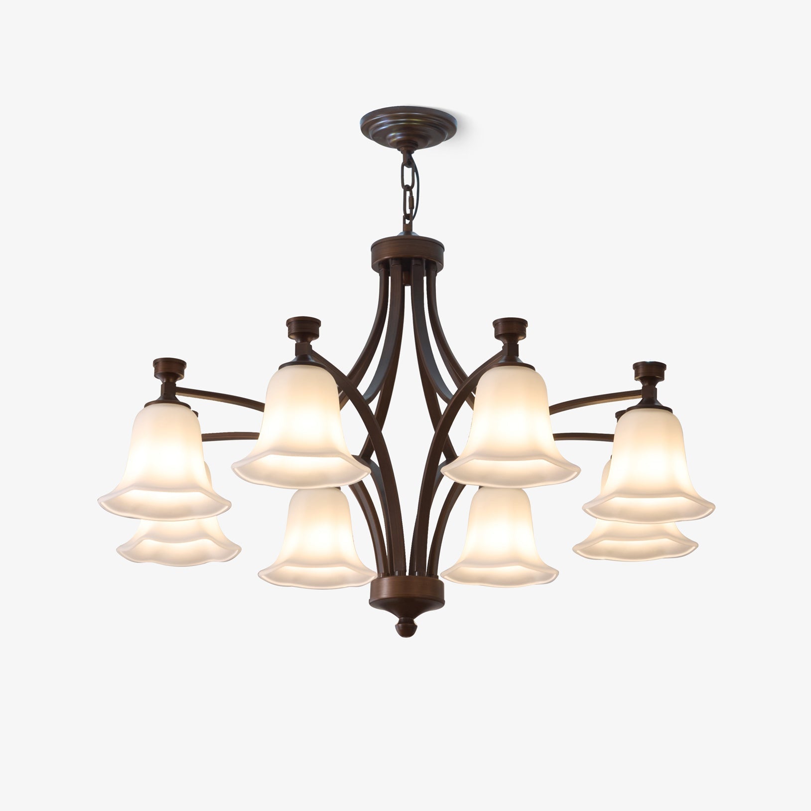 Lucian Bell Chandelier - Blowlighting