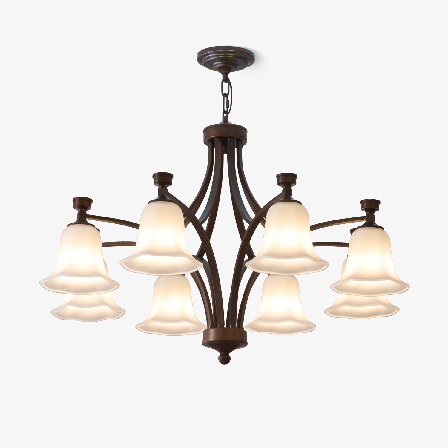 Lucian Bell Chandelier - Blowlighting