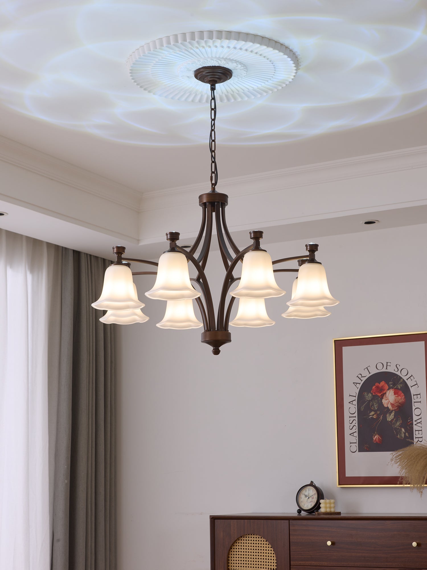 Lucian Bell Chandelier - Blowlighting