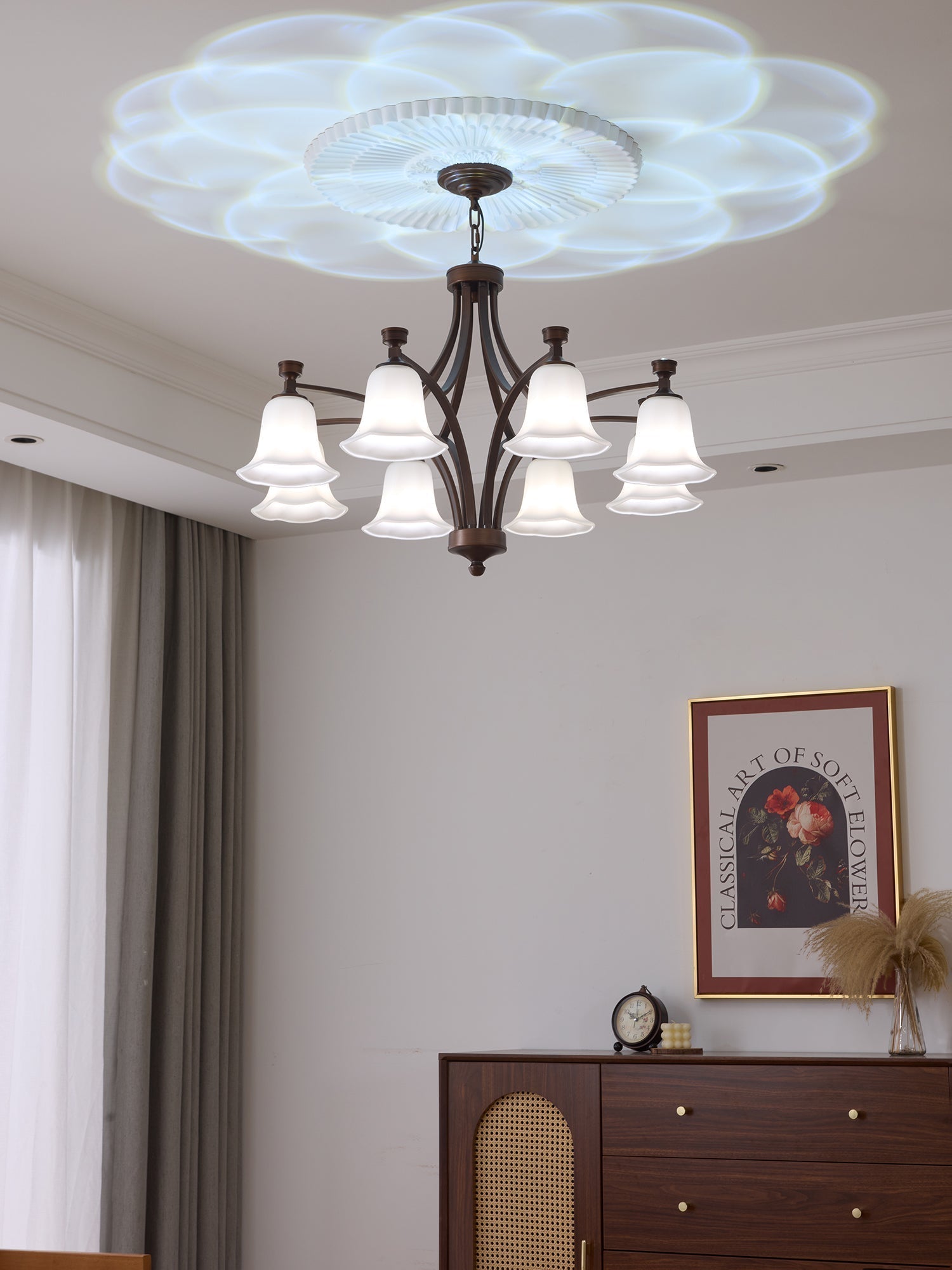 Lucian Bell Chandelier - Blowlighting