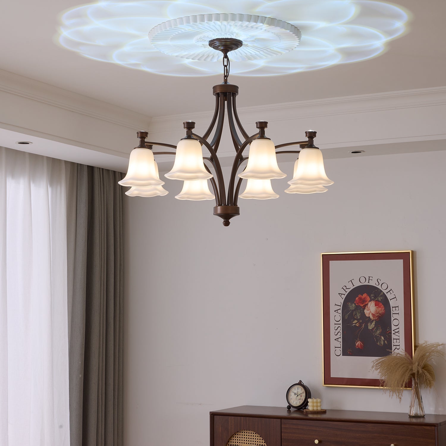 Lucian Bell Chandelier - Blowlighting