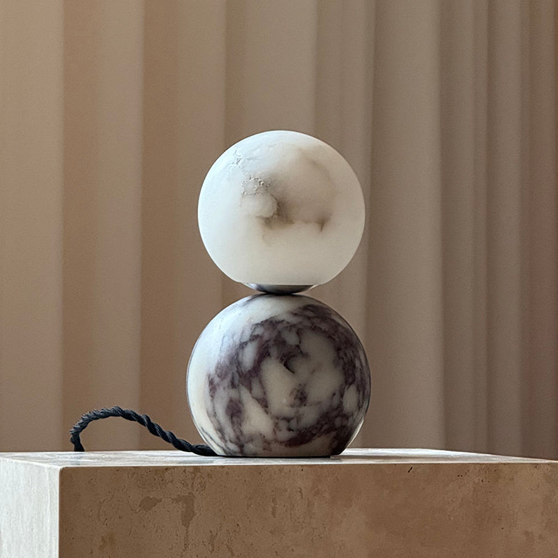 Lucide Marbol Table Lamp - Lamp Copper