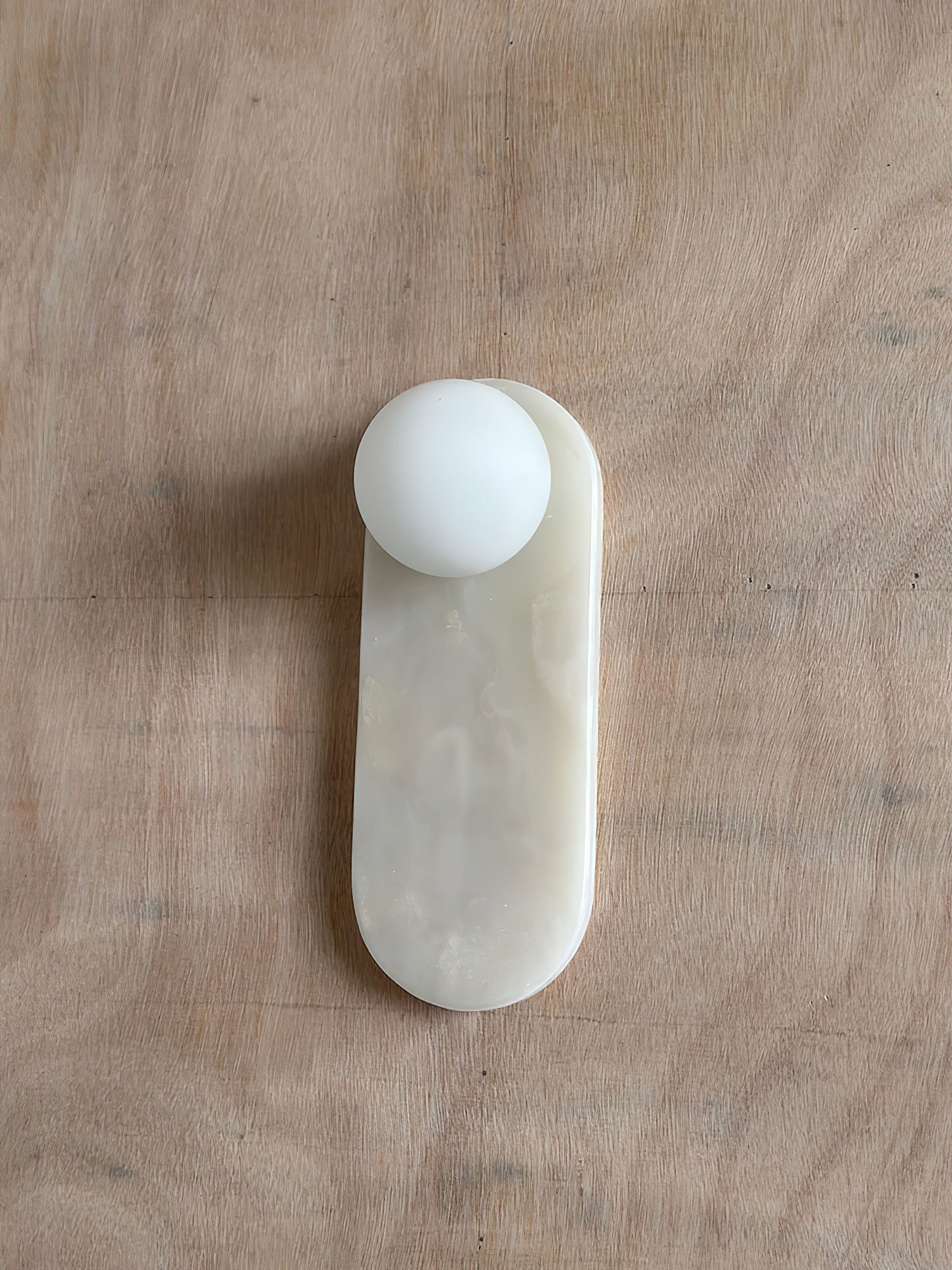 Syraeia Modern Minimalist Marble Jade Wall Lamp - Lamp Copper