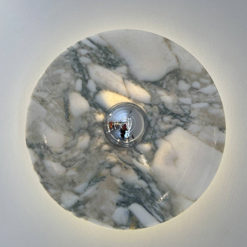 Evraeel Nordic Art Marble Metal Wall Lamp - Lamp Copper
