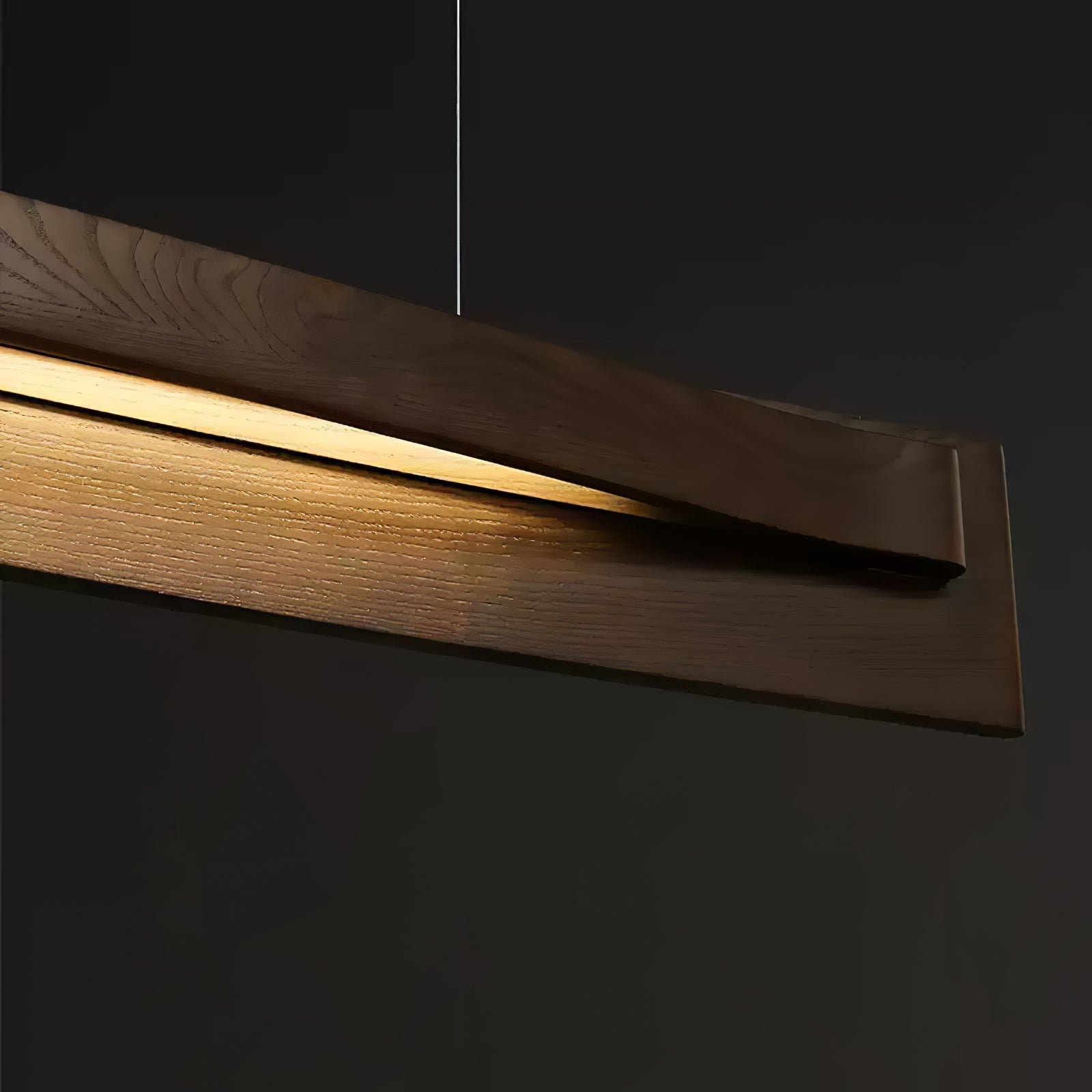 Zaraeyra Minimalist Wood Pendant Light - Blowlighting