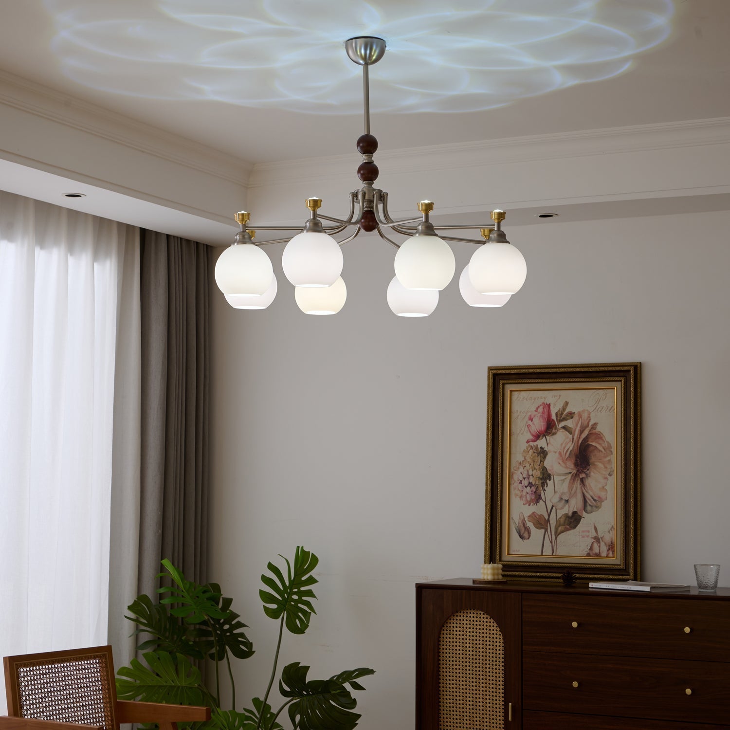 Lucienne Orb Chandelier - Blowlighting