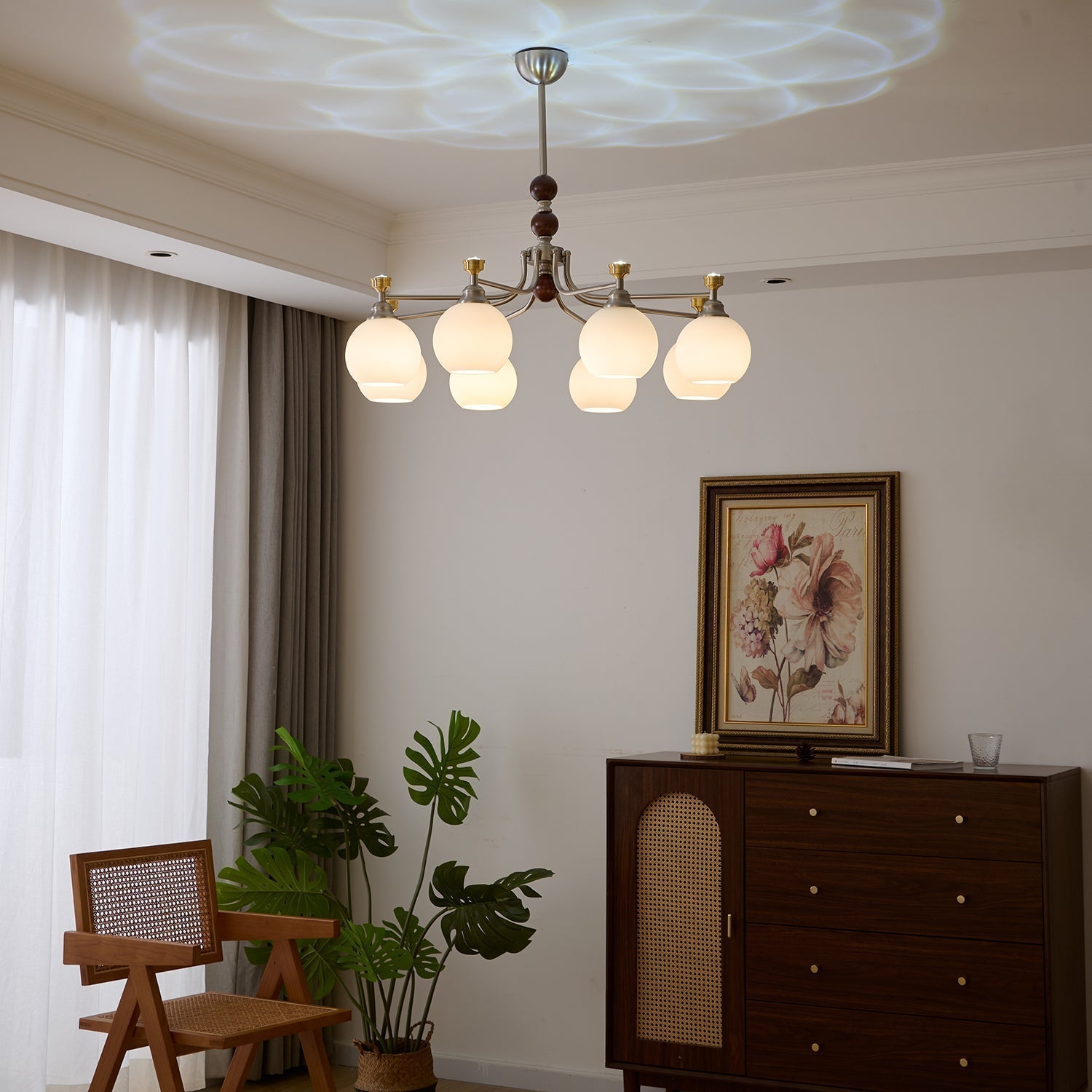 Lucienne Orb Chandelier - Blowlighting