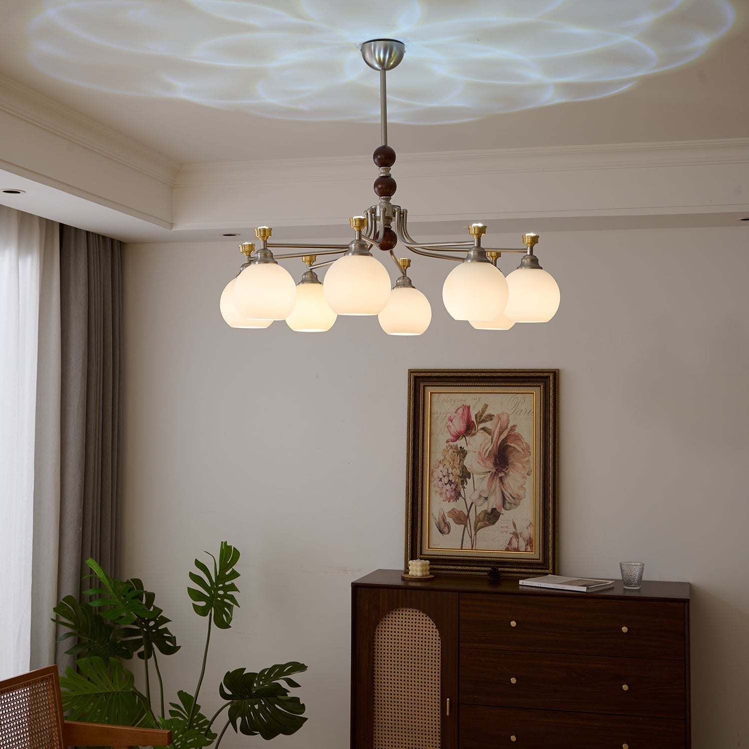 Lucienne Orb Chandelier - Blowlighting