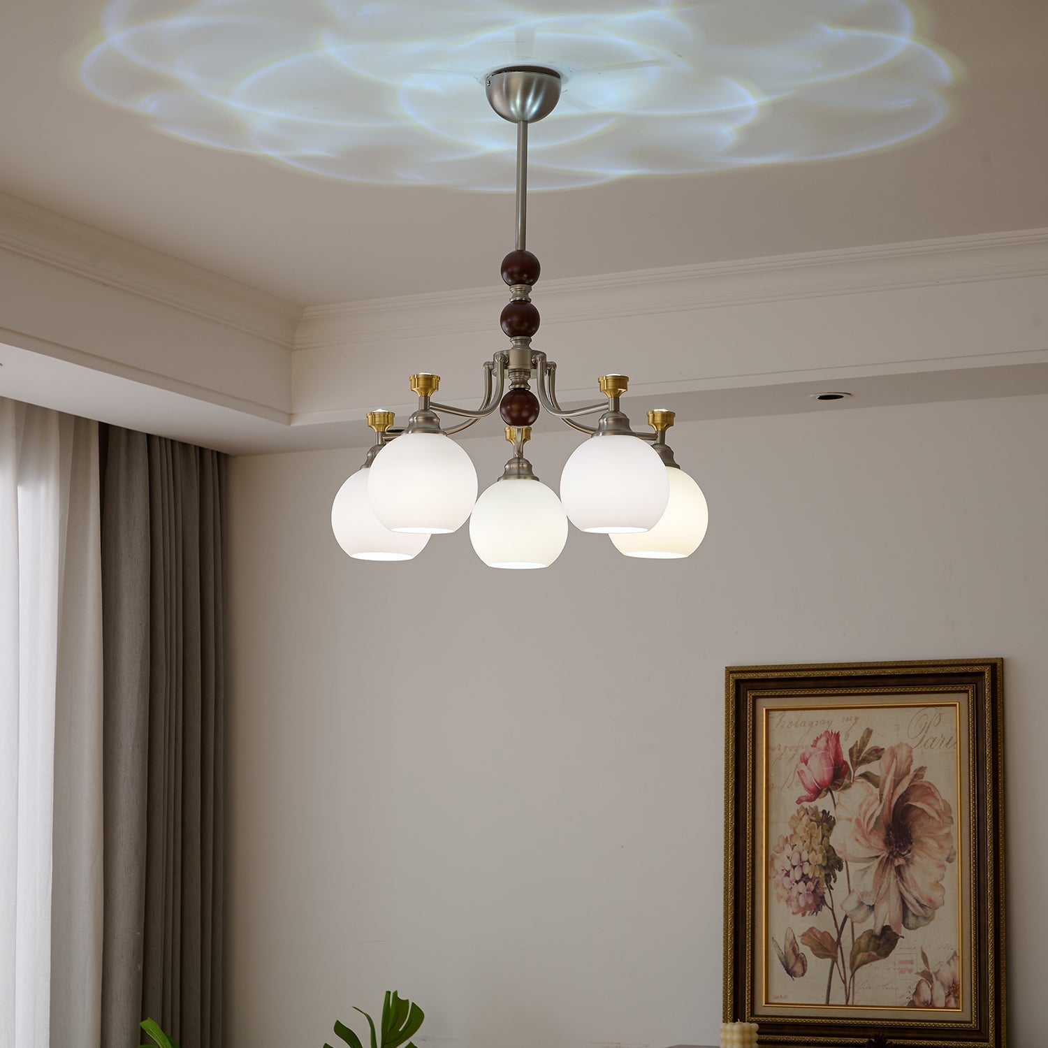 Lucienne Orb Chandelier - Blowlighting