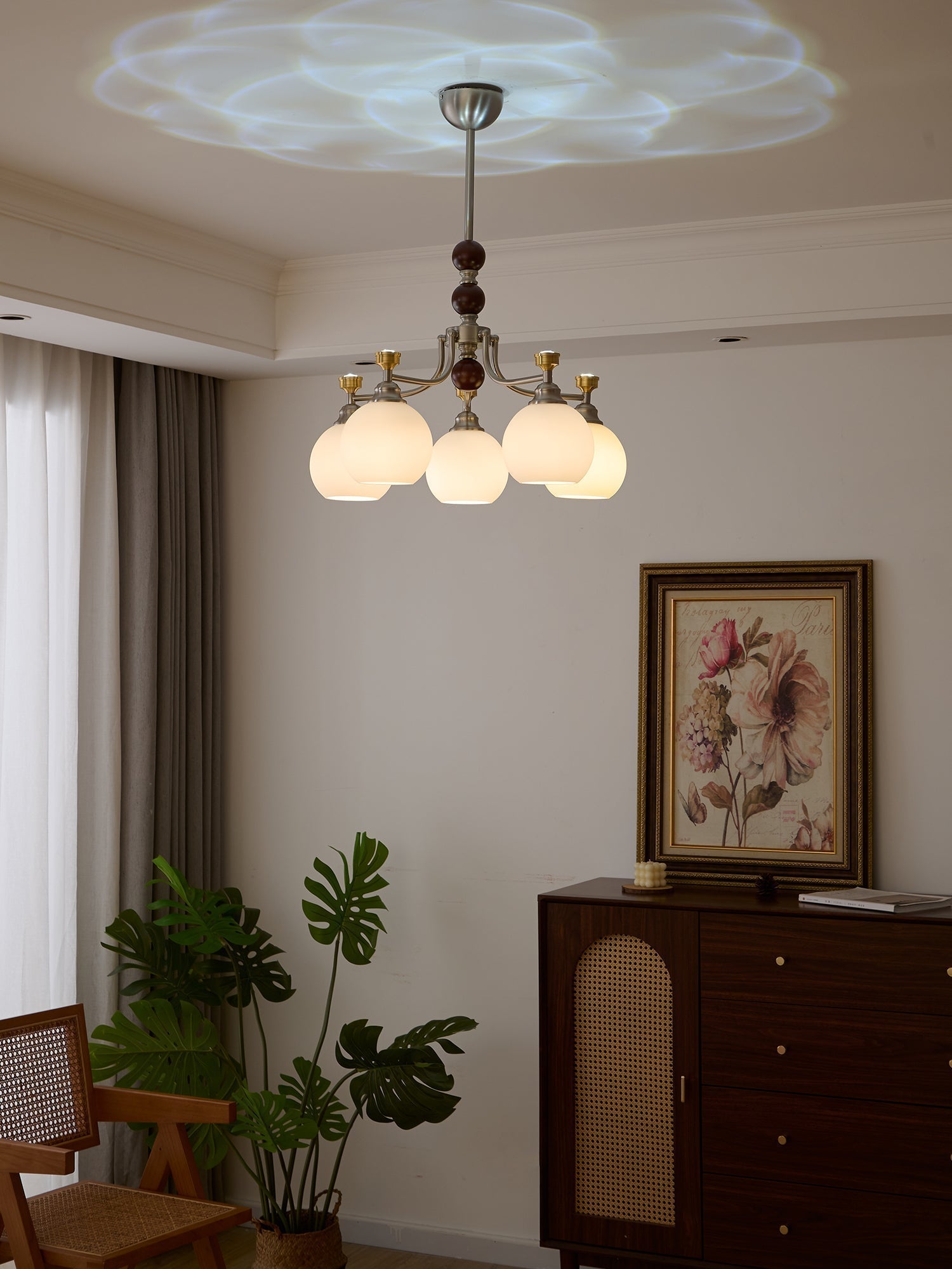 Lucienne Orb Chandelier - Blowlighting