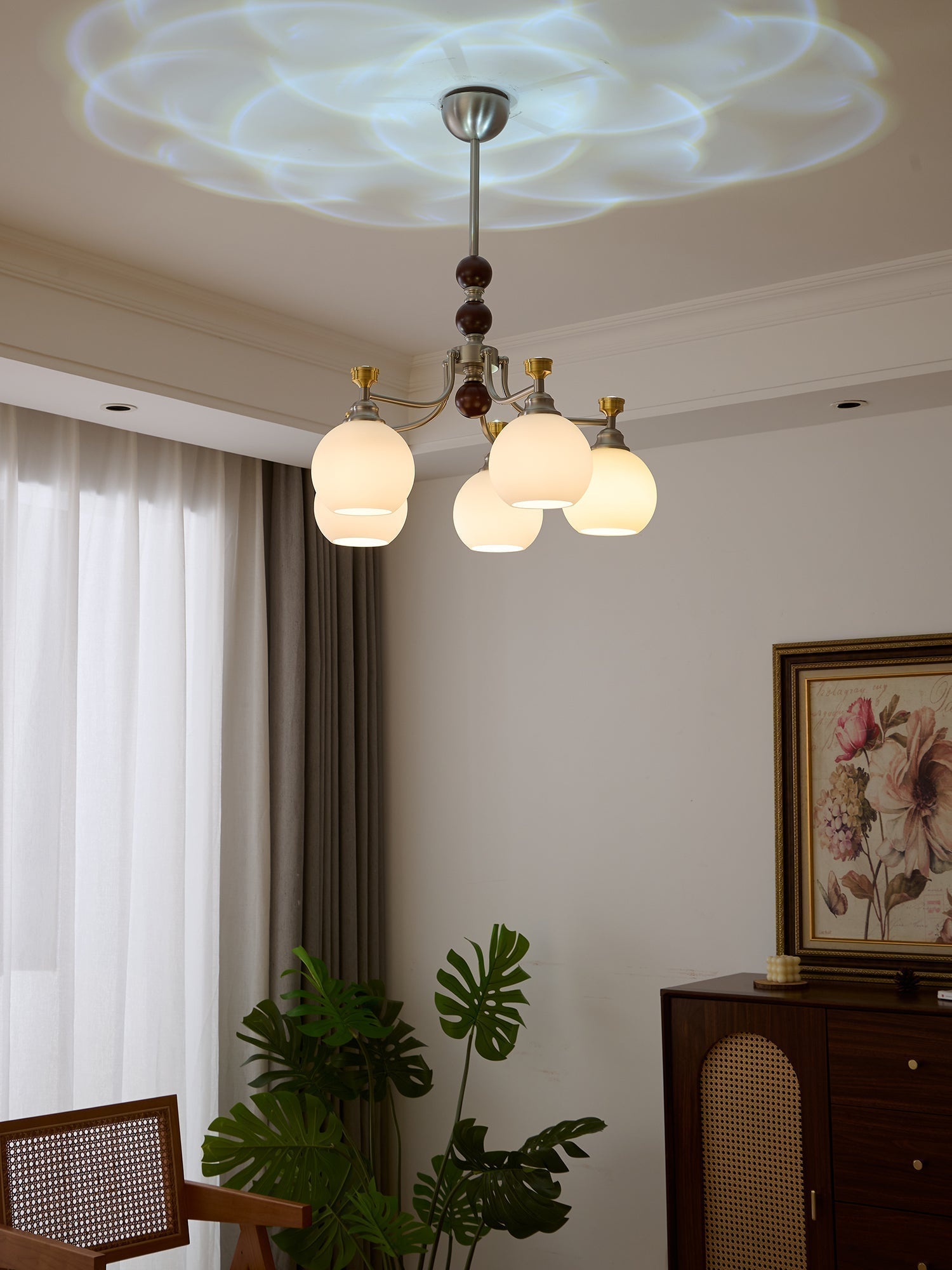 Lucienne Orb Chandelier - Blowlighting