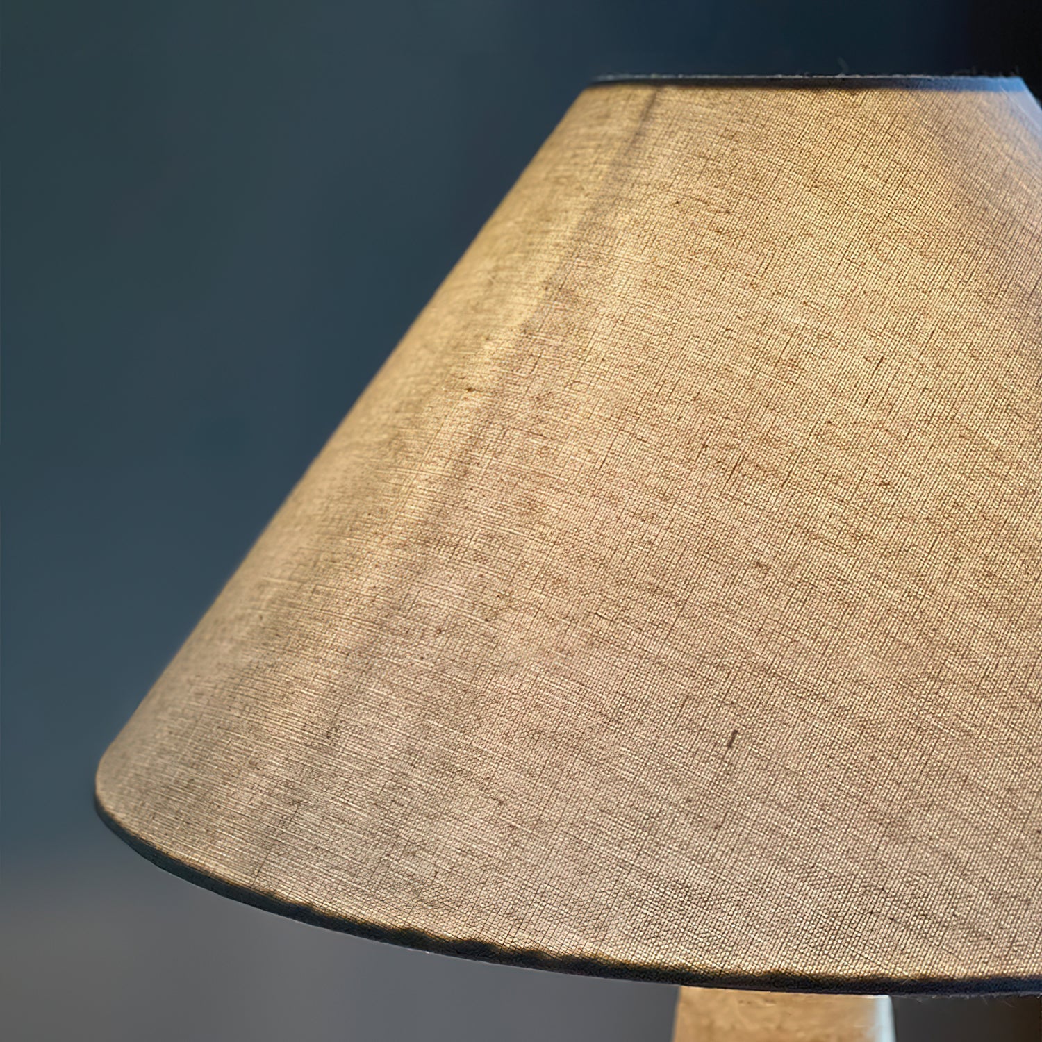 Lulu Travertine Table Lamp - Lamp Copper