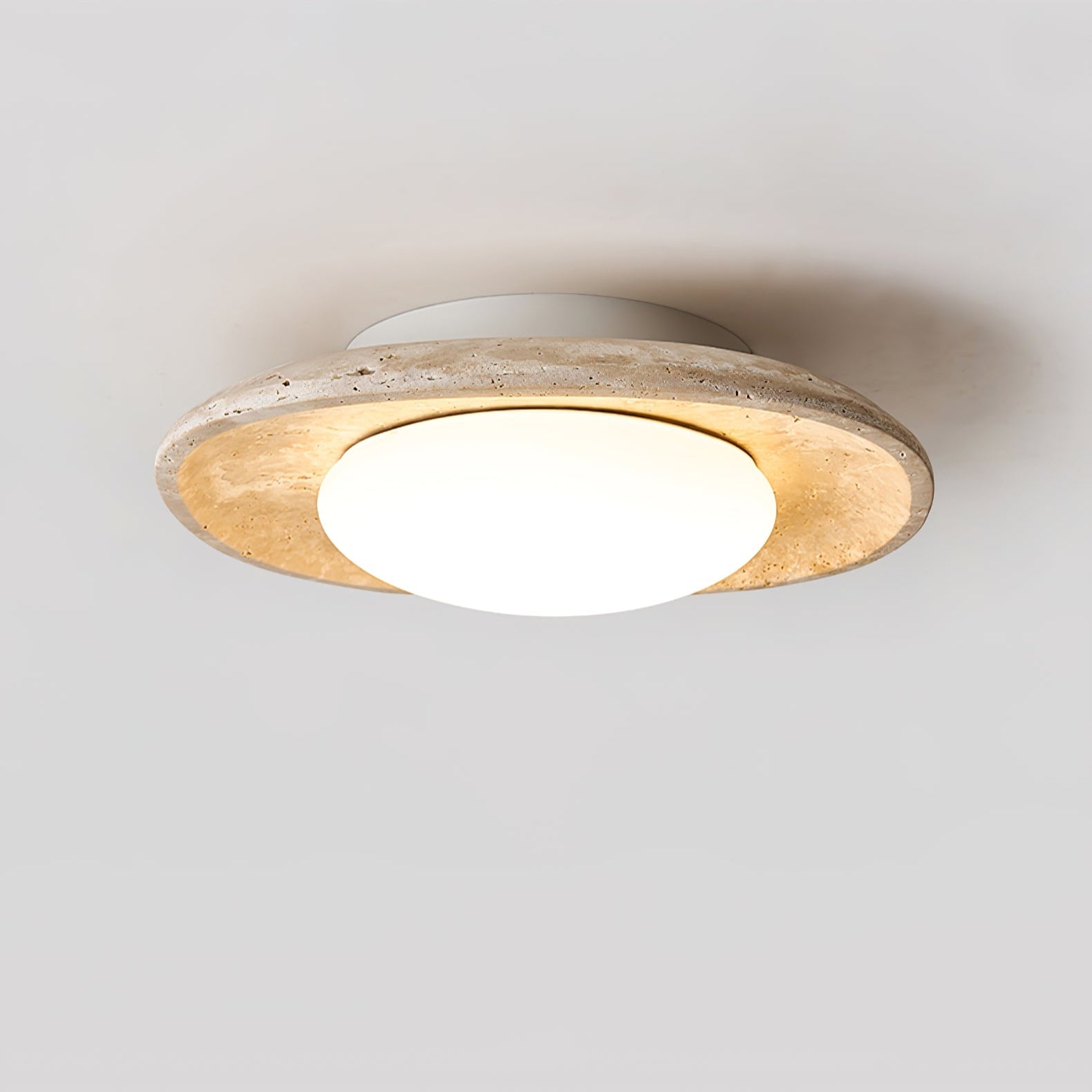Lena Travertine Ceiling Light - Neutralighting