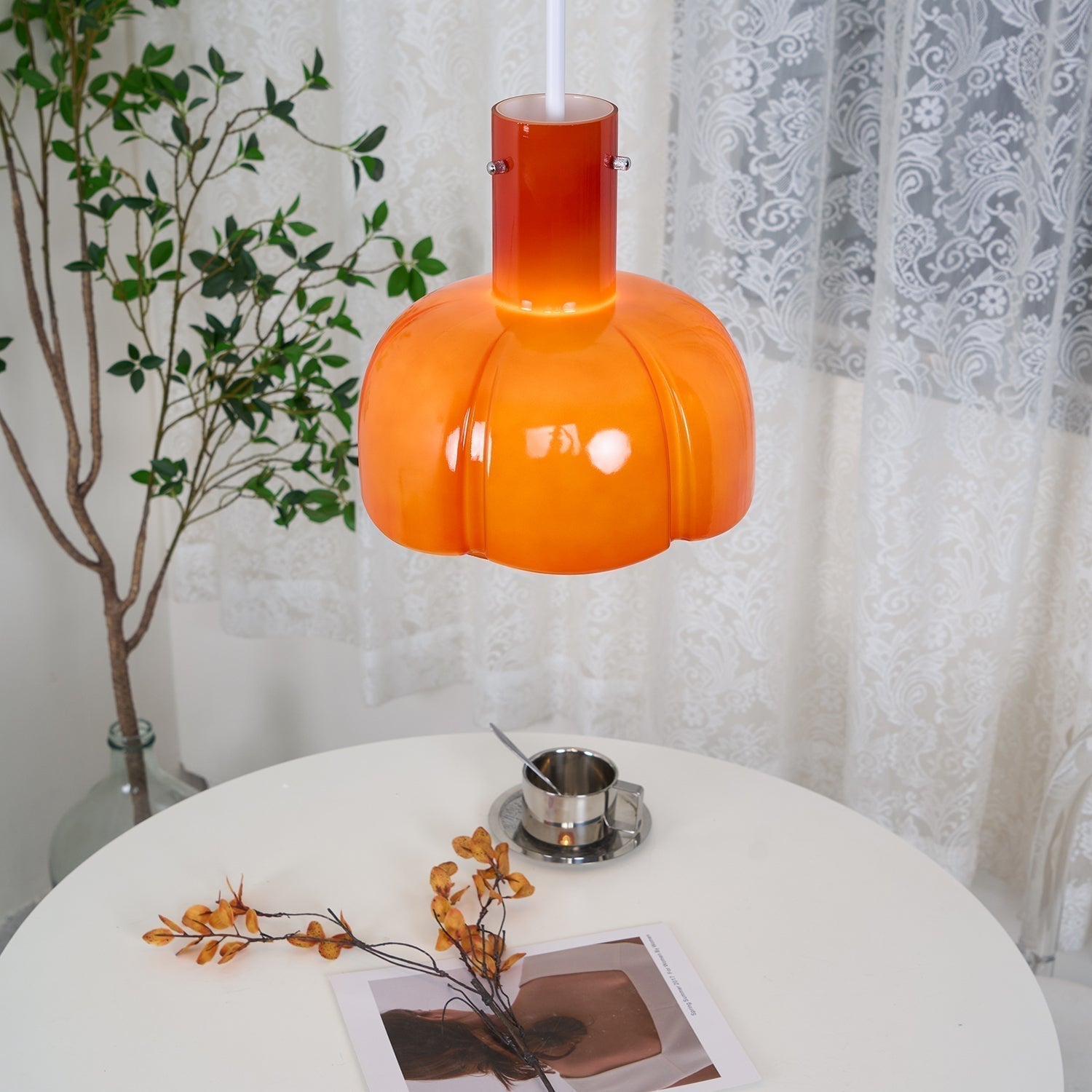 Lumina Petal Glass Pendant Light - Blowlighting