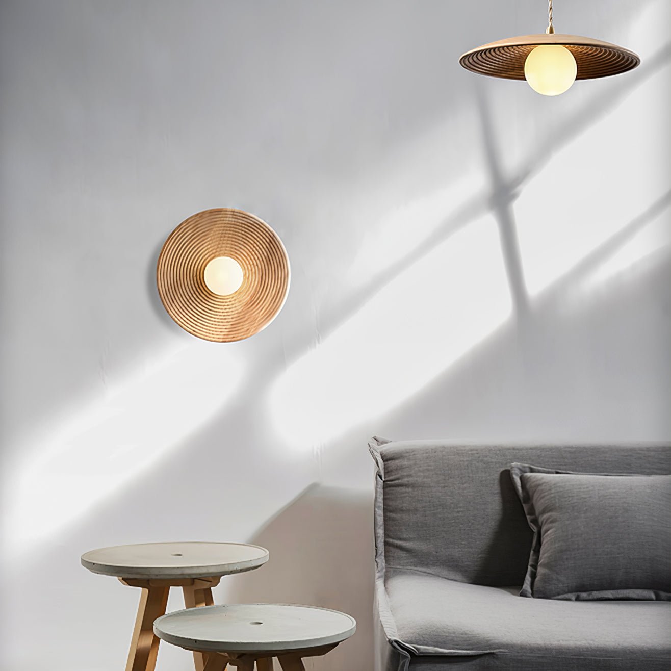 Lumina Contour Wooden Sconce - Blowlighting