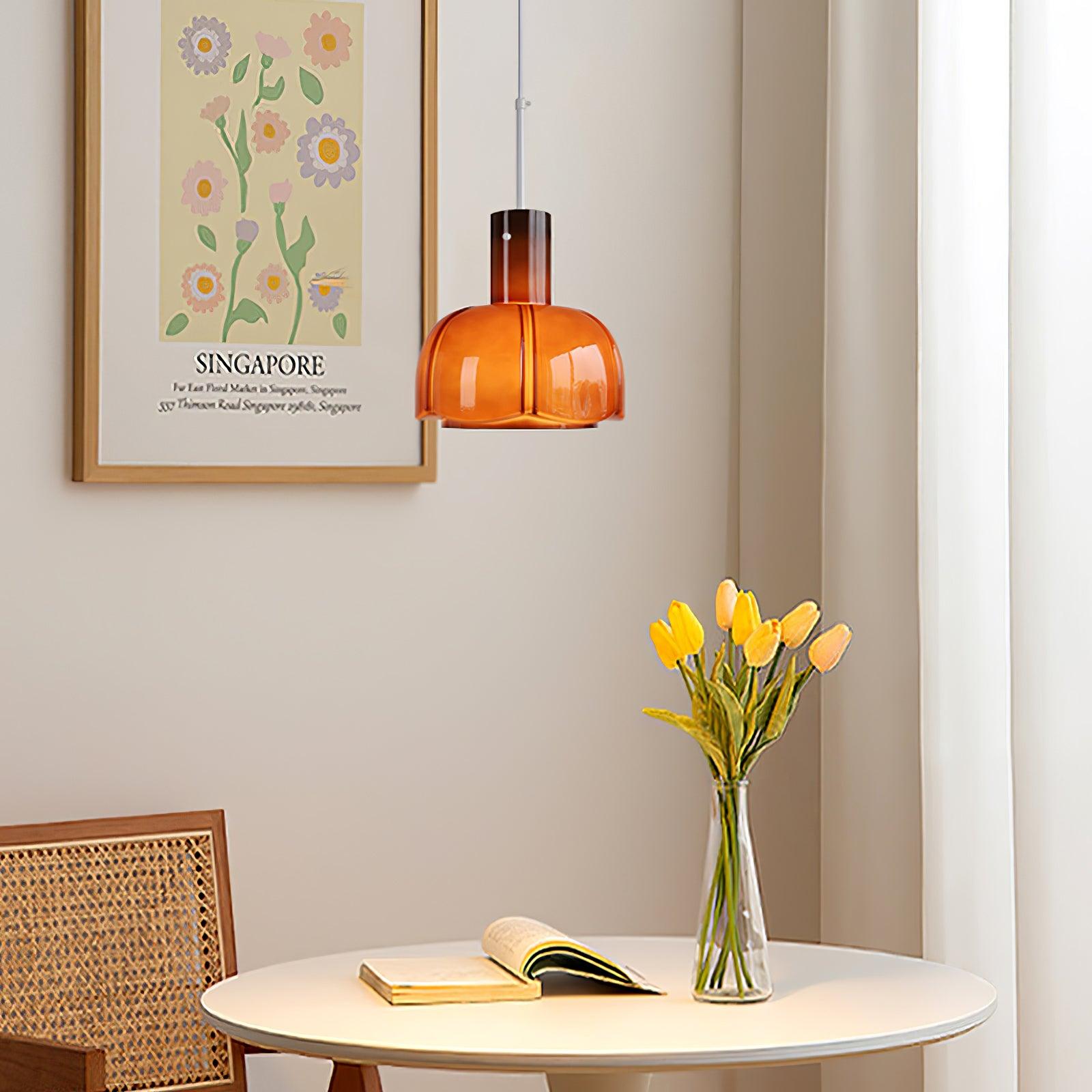 Lumina Petal Glass Pendant Light - Blowlighting