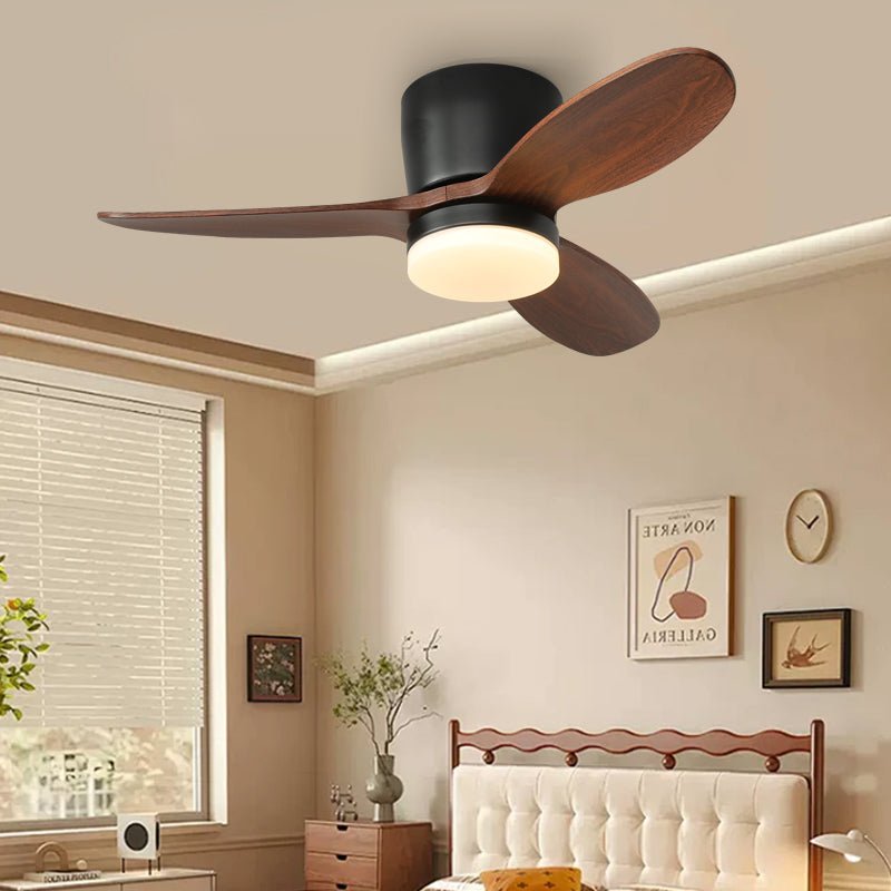 Diagramma che illustra le dimensioni del ventilatore da soffitto con luce Milo Petalo
